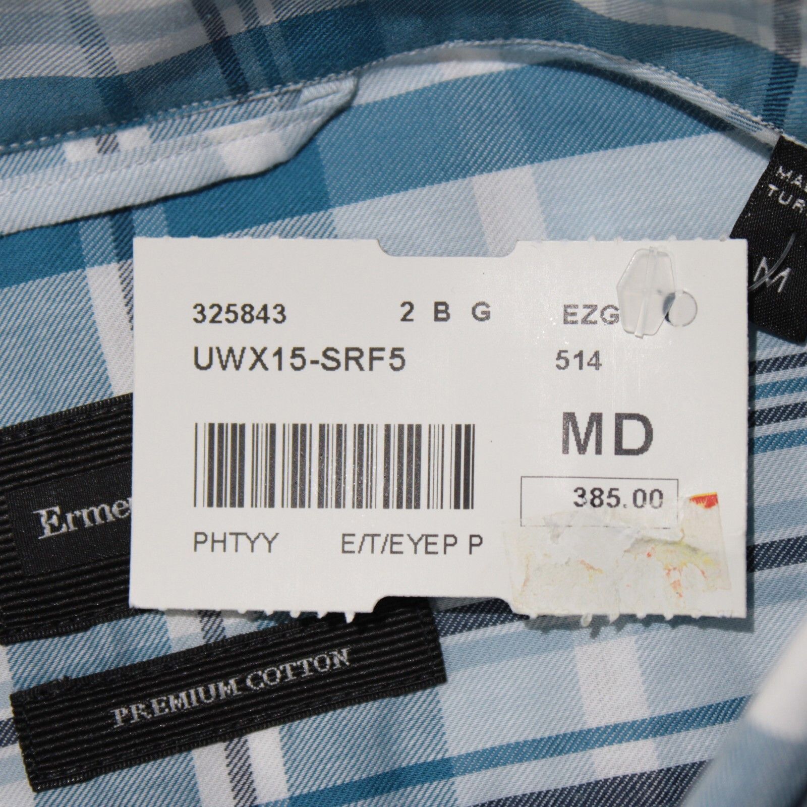 Ermenegildo Zegna Ermenegildo Zegna New without tags Shirt Size M US In Blue Size US M / EU 48-50 / 2 - 8 Thumbnail