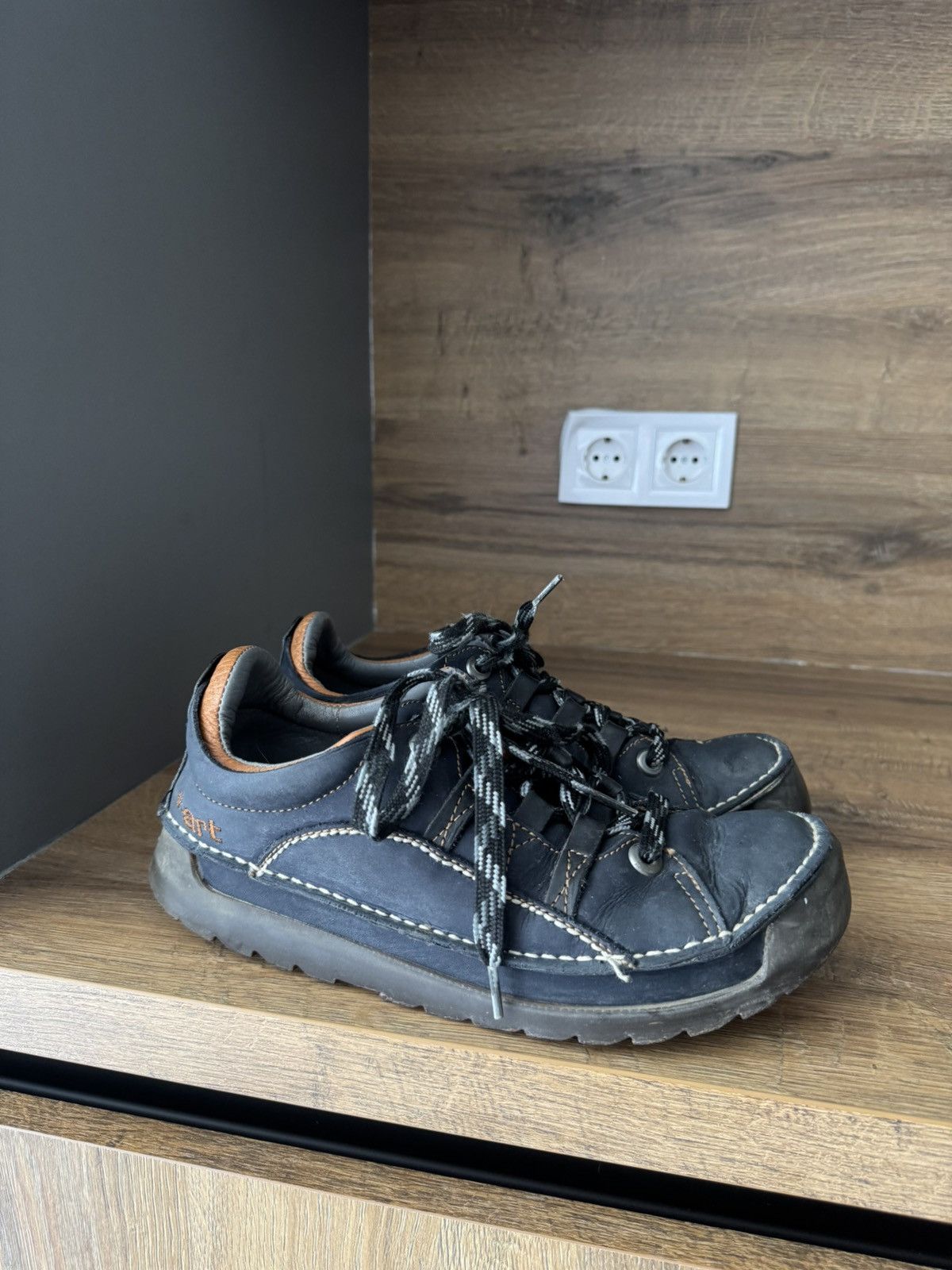 New Rock 🕸️ART PUNK Avant Garde Boots Leather Libertad Rare boots Size US 8 / EU 41 - 1 Thumbnail