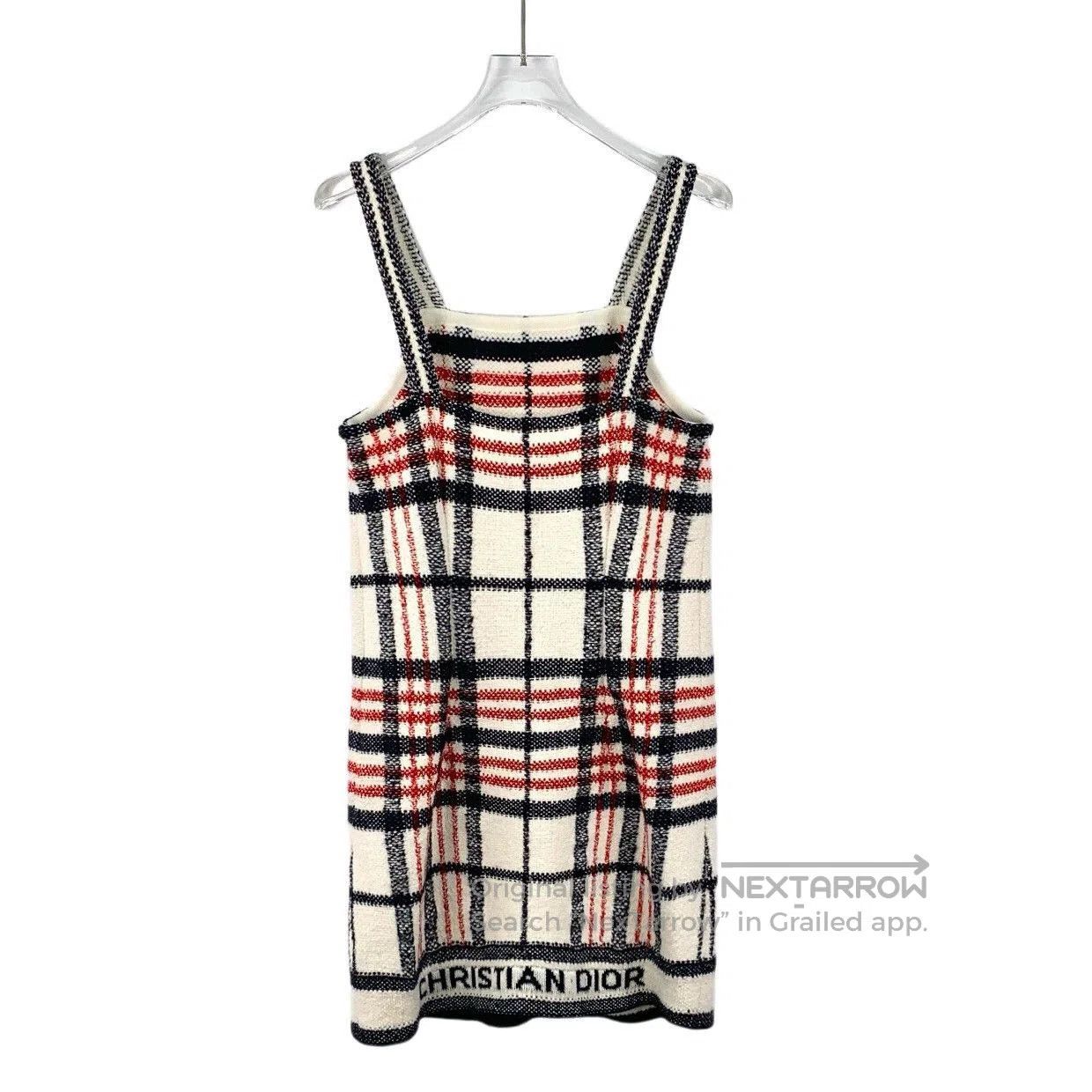 Dior dior color-block plaid knit dress. Size US 34 / EU 50 - 2 Thumbnail