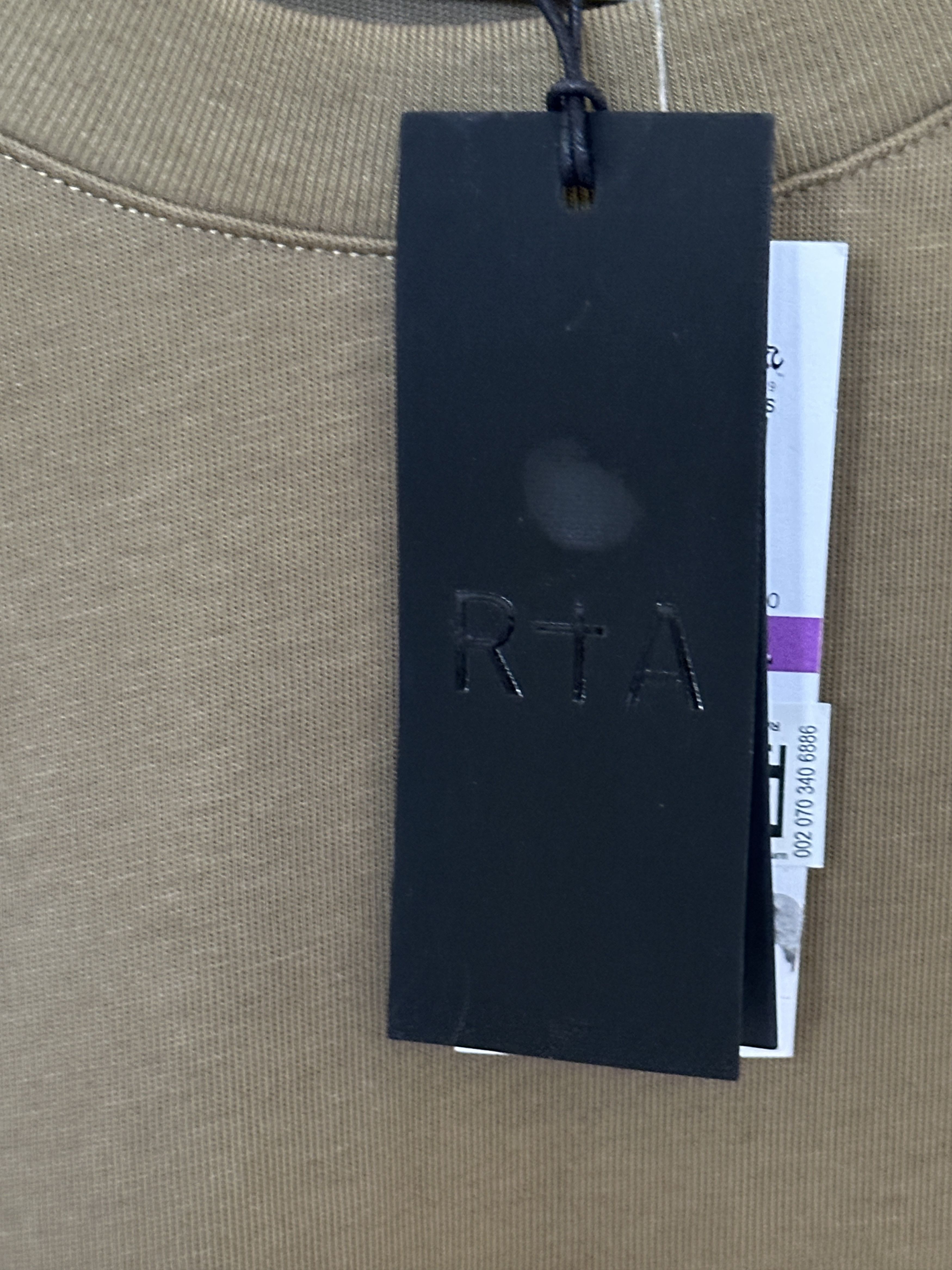 Rta RtA Men's Olive Green T-Shirt Size XXL Brand New!! Size US XXL / EU 58 / 5 - 3 Thumbnail