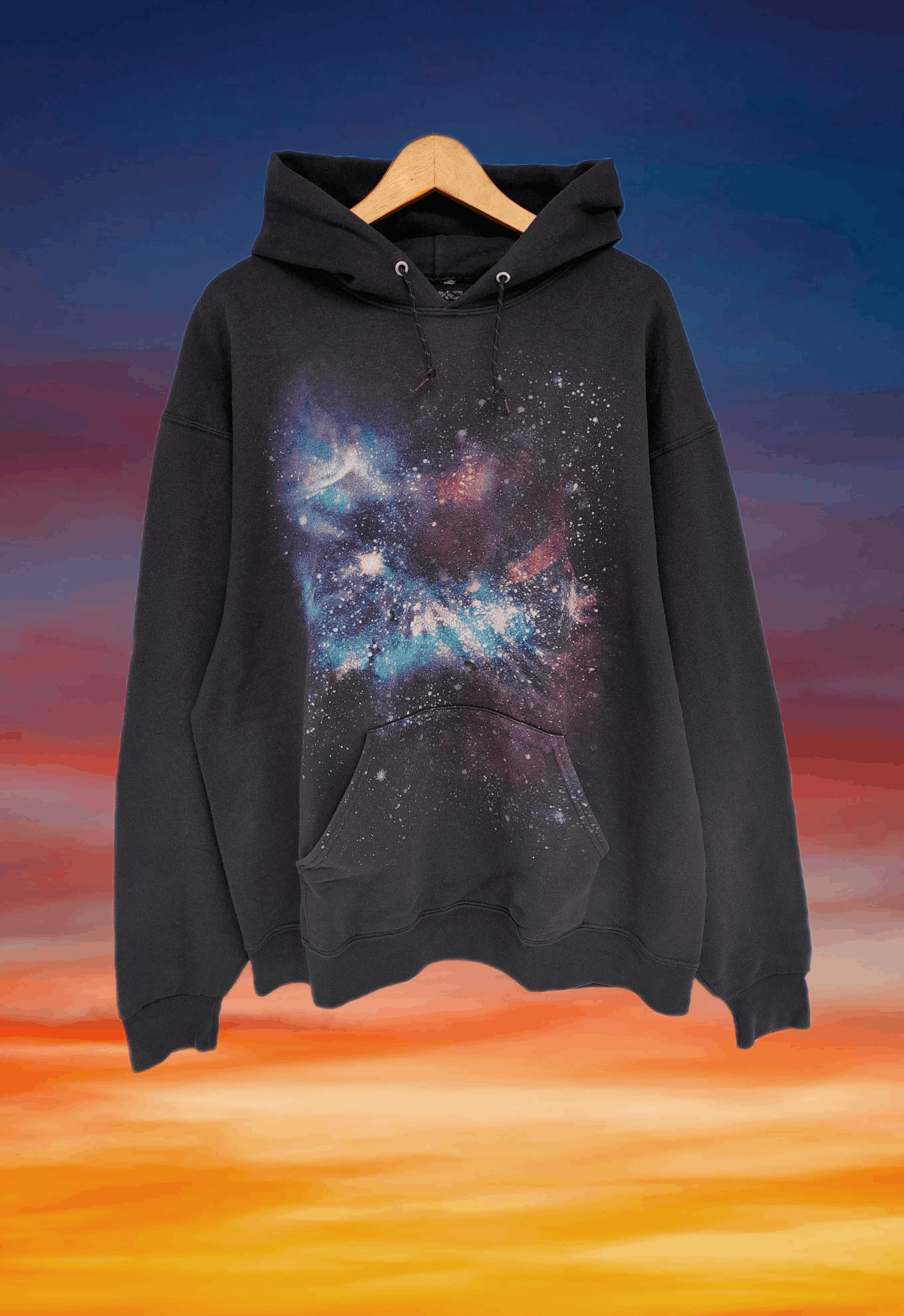 Hawk × Tony Hawk Y2K Vintage HAWK Galaxy Skateboards hoodies Size US XL / EU 56 / 4 - 1 Thumbnail