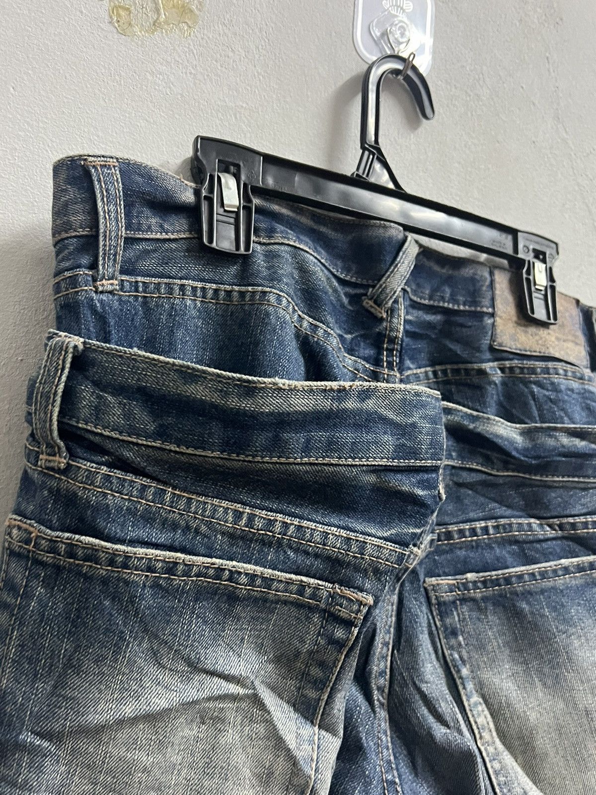 PPFM × Seditionaries PPFM BLUE DENIM JEAN DOUBLE WAIST ZIPPER Size US 34 / EU 50 - 10 Thumbnail