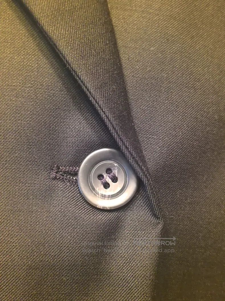 Helmut Lang HELMUT LANG Black Wool Blazer Jacket - Size M, 95% Wool 5% Size M / US 6-8 / IT 42-44 - 7 Thumbnail