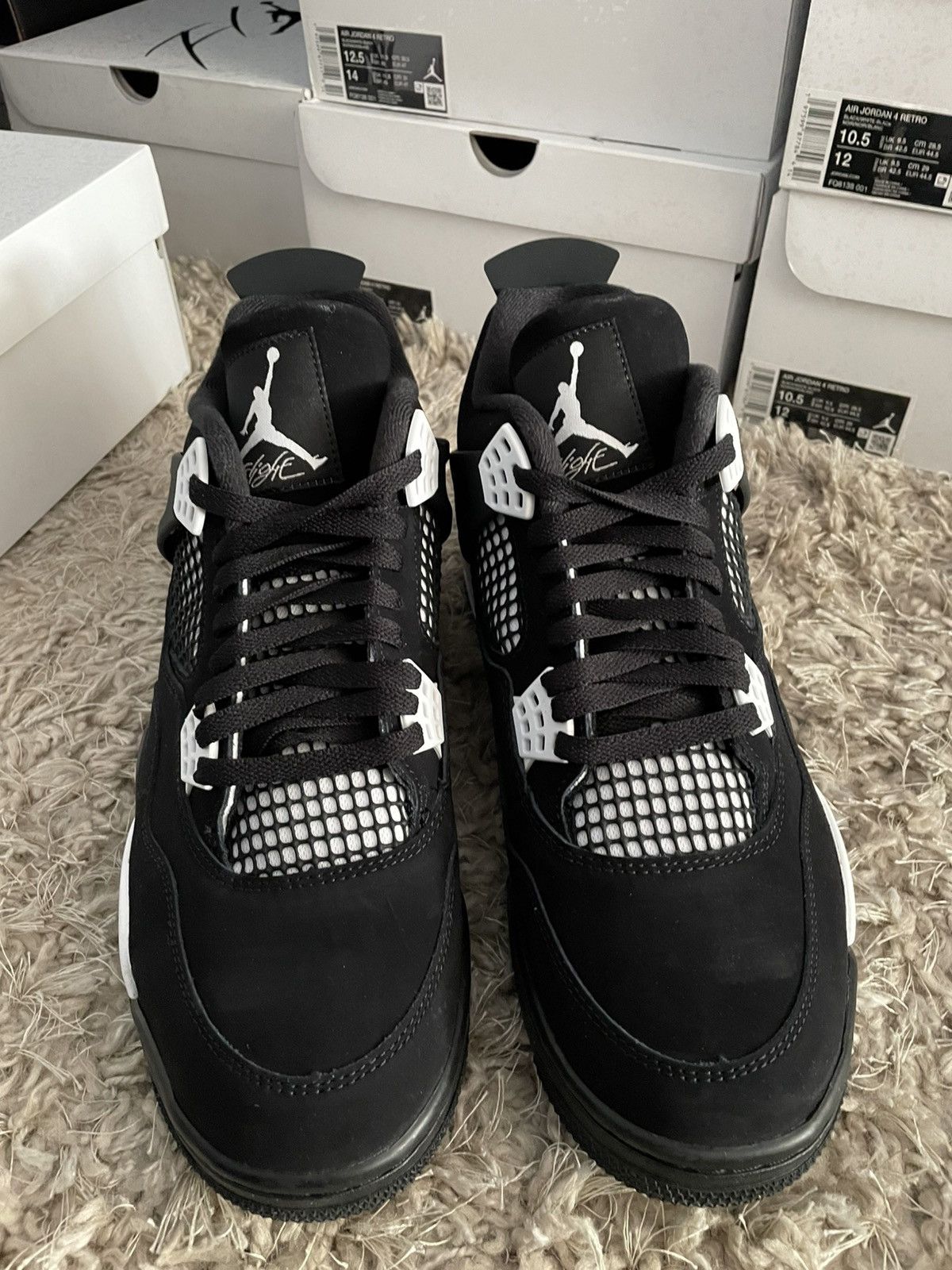 Jordan Brand Jordan 4 White Thunder Size US 11 / EU 44 - 5 Thumbnail