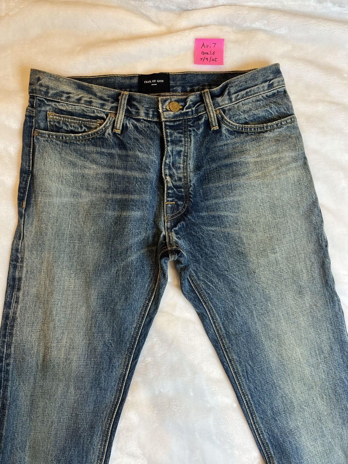 Fear of God Fear of God Denim Jeans. Relaxed Fit Size US 33 - 2 Thumbnail