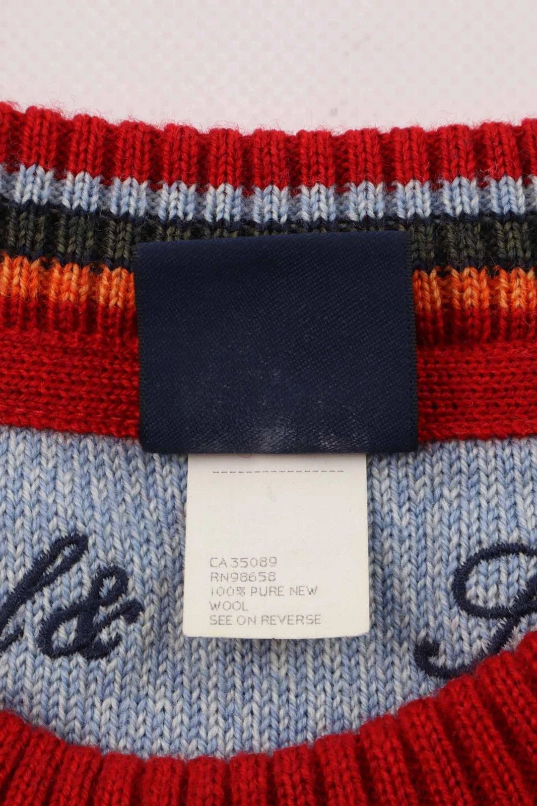 Paul & Shark Paul & Shark Yachting Red Pure New Wool Sweater Size L Size US L / EU 52-54 / 3 - 4 Thumbnail