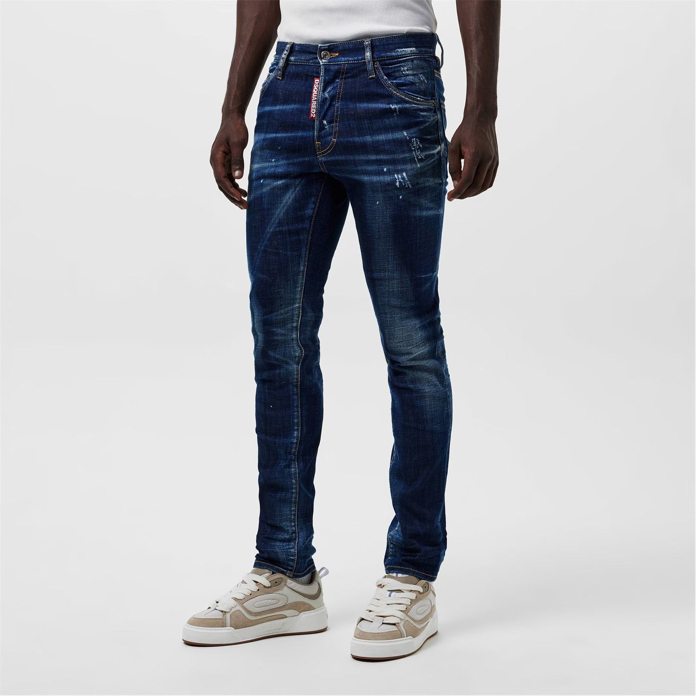 Dsquared2 o1g2r1mq0426 Cool Guy Slim Jeans in Mid Blue Size US 32 / EU 48 - 3 Thumbnail