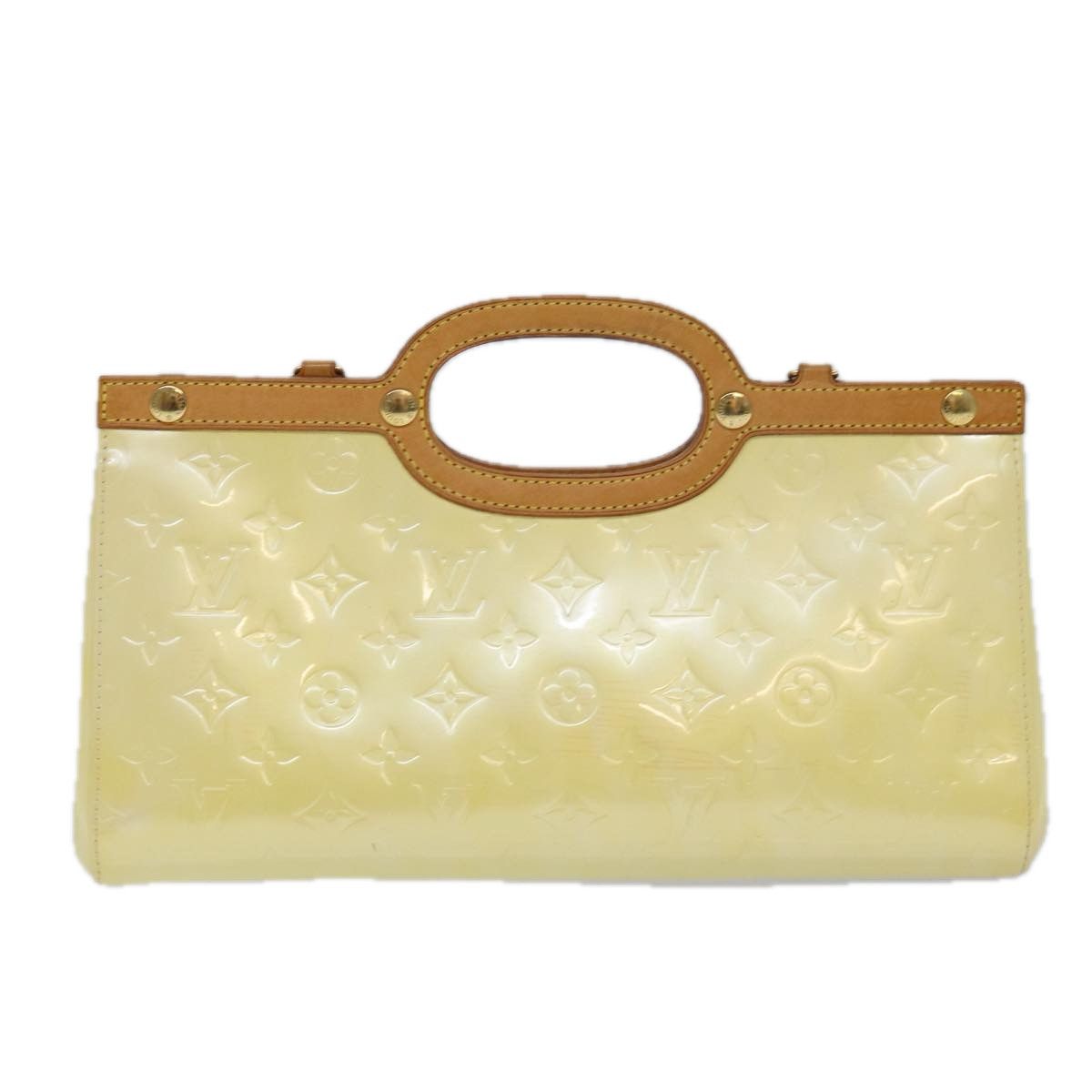 Louis Vuitton Roxbury Beige Patent Leather Handbag (Pre-Owned) Size ONE SIZE - 1 Thumbnail