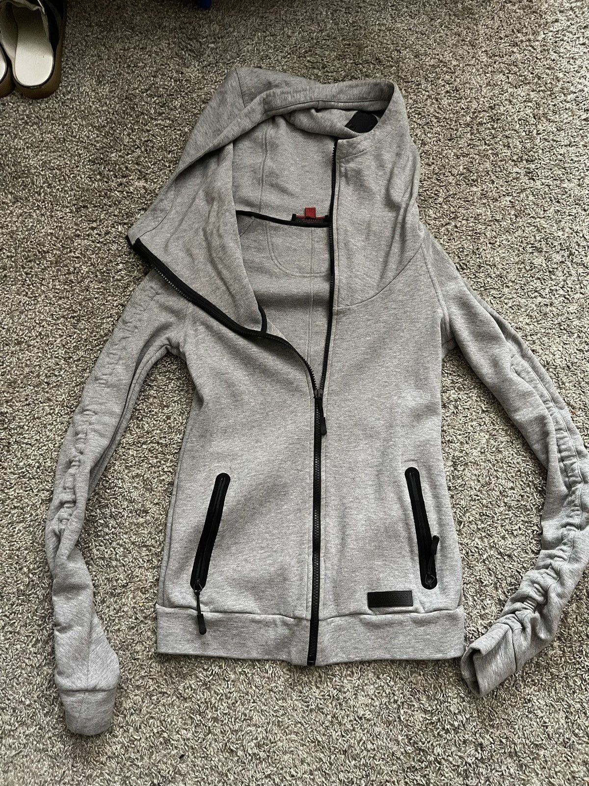 image of Burberry Sport Grey Hoodie, Men's (Size XS)