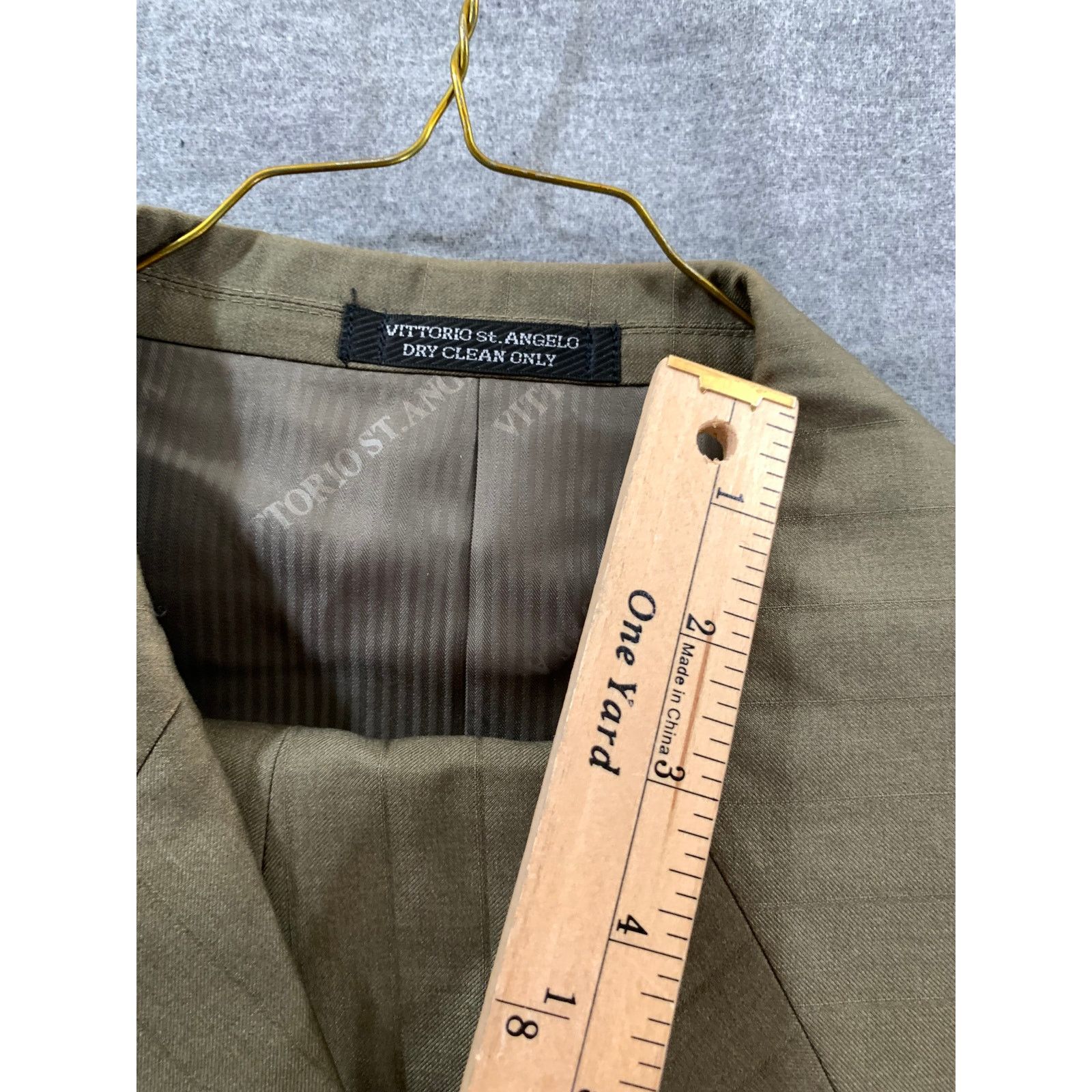 Other Vittorio St Angelo Suits Adult Size 38 L Brown Formal Size 38L - 8 Thumbnail
