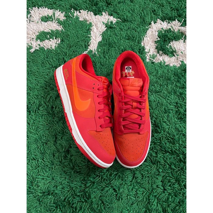 dunk orange red