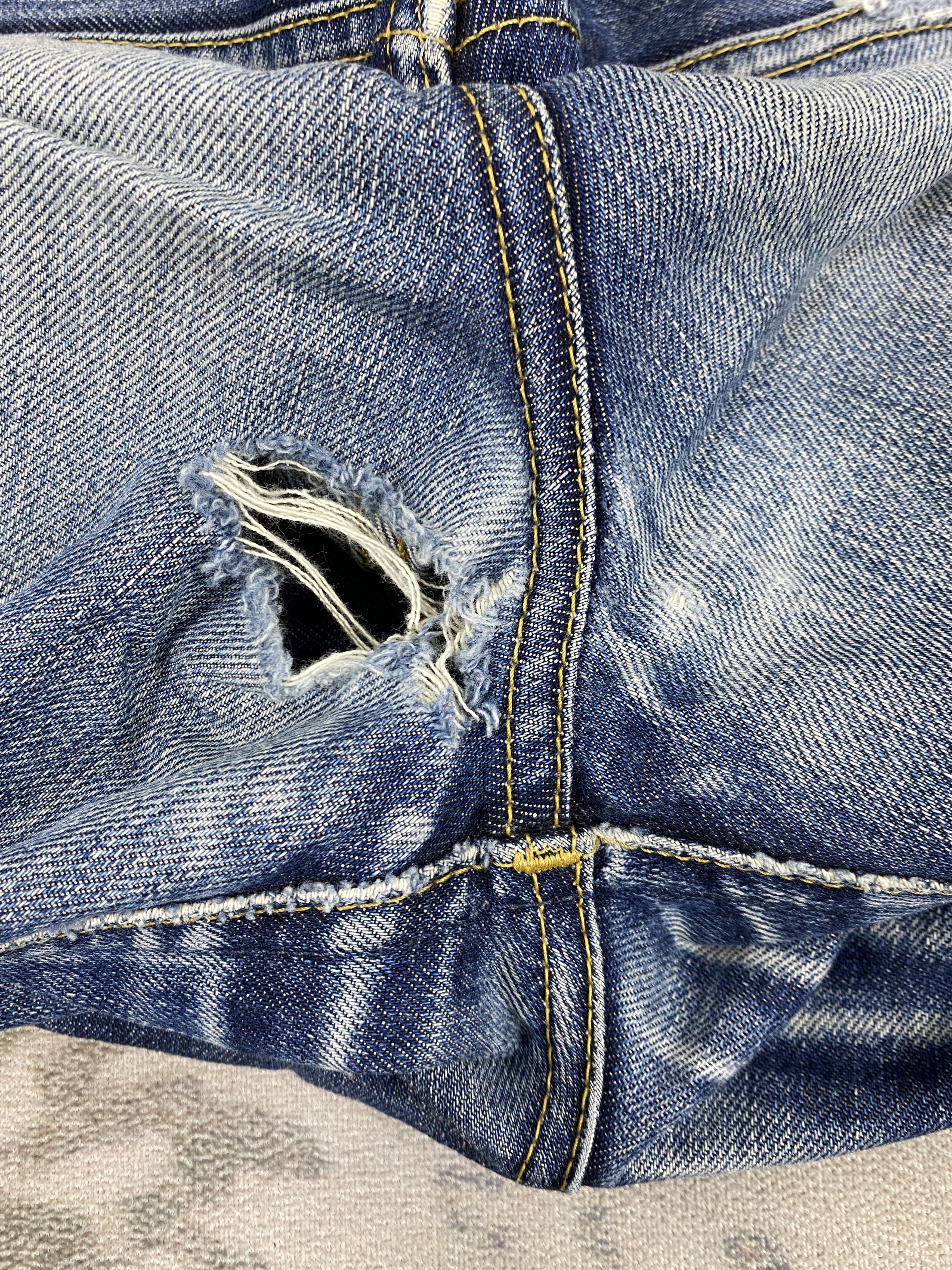 Japanese Brand Vintage Lee Riders Jeans 30x29.5 Denim- JN3680 Size US 30 / EU 46 - 15 Thumbnail