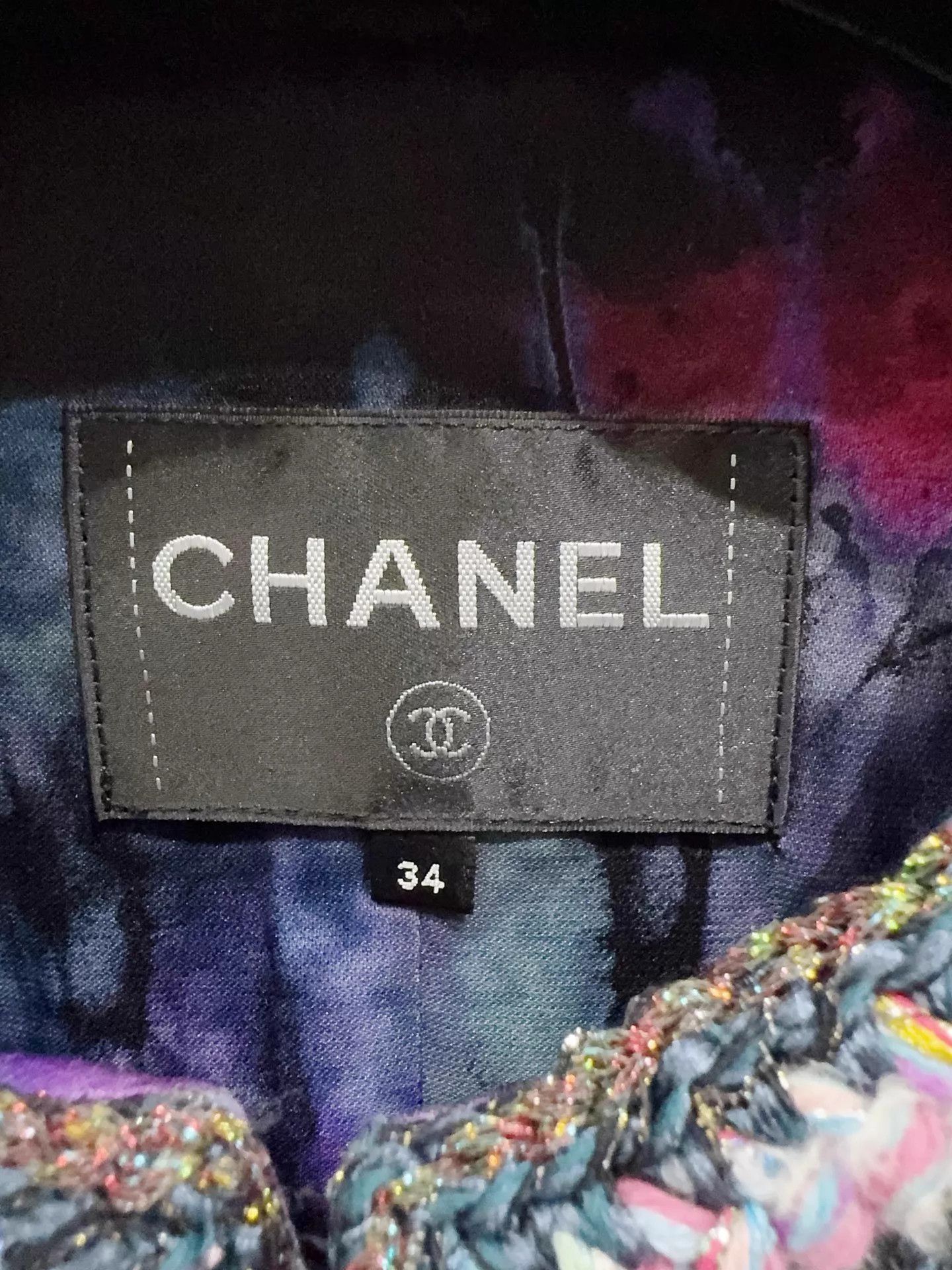 Chanel Chanel 20A Iridescent Jacket Size 34 Women's Size XS / US 0-2 / IT 36-38 - 2 Thumbnail