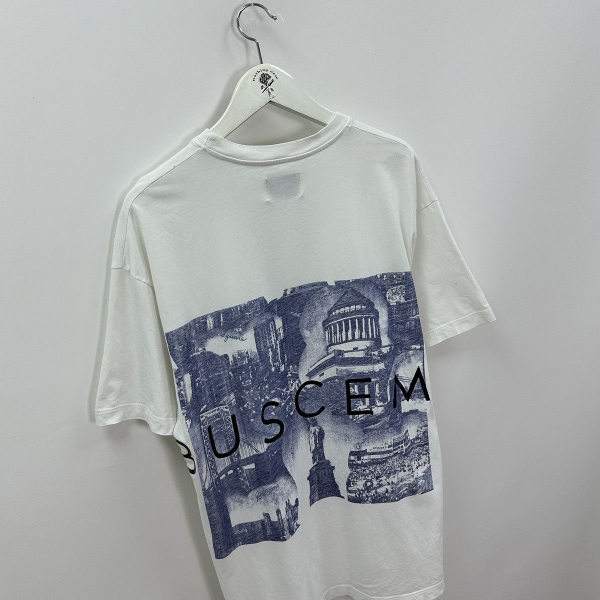 Buscemi Vintage 00s Buscemi USA Italy distressed tee oversize luxury Size US M / EU 48-50 / 2 - 5 Thumbnail