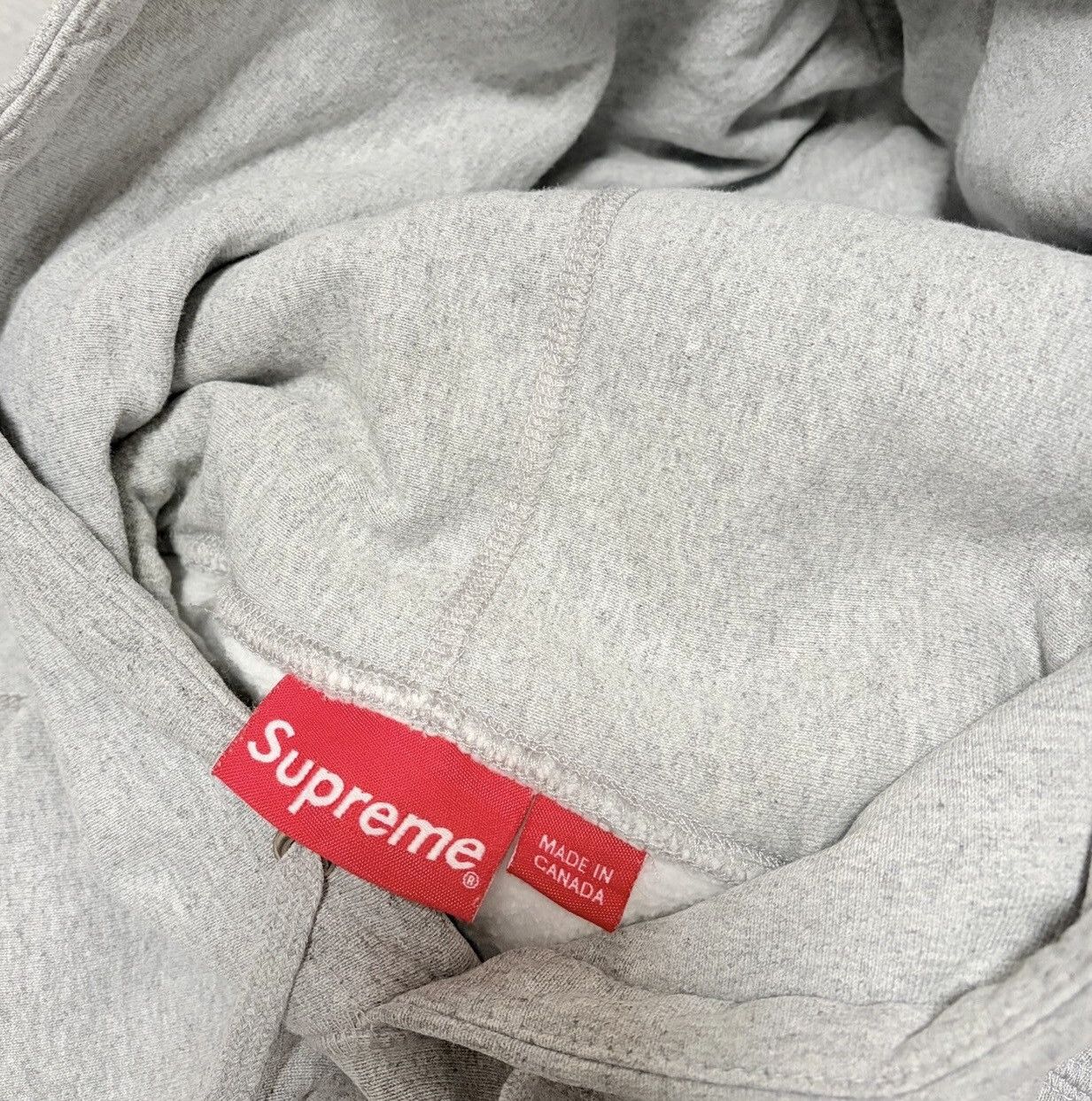 Supreme FW17 Supreme Box Logo Hoodie Heather Grey Size US M / EU 48-50 / 2 - 5 Thumbnail