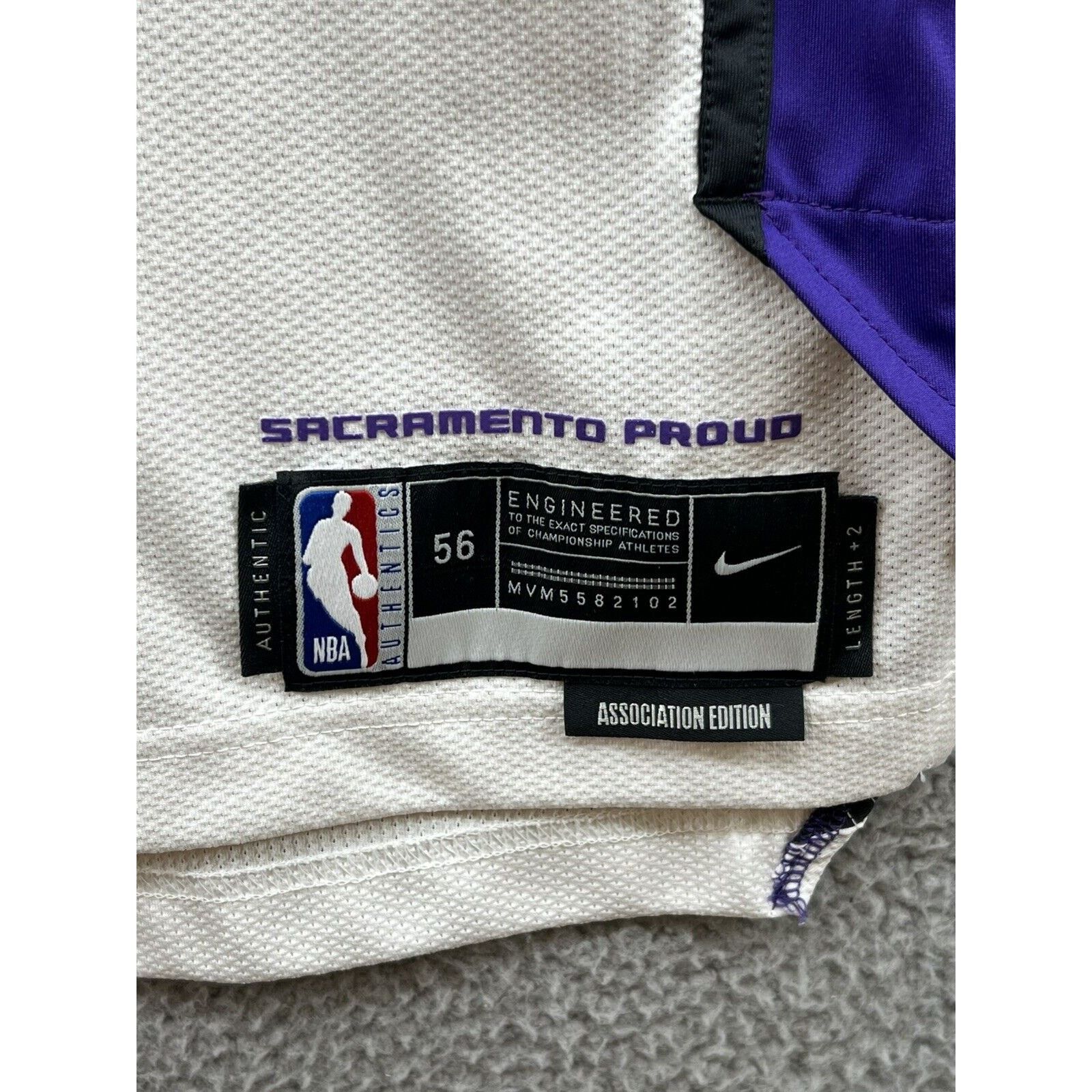 Nike Nike Kings Dri Fit ADV Sabonis Basketball Association Jersey Size US XXL / EU 58 / 5 - 5 Thumbnail
