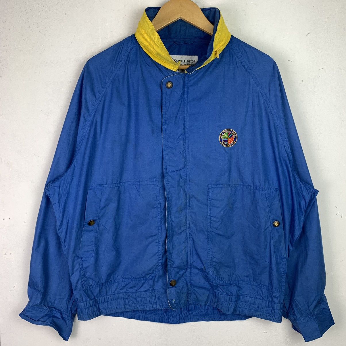 Japanese Brand × Vintage Vintage Wellington Full Zipper Jacket Size US XL / EU 56 / 4 - 1 Thumbnail