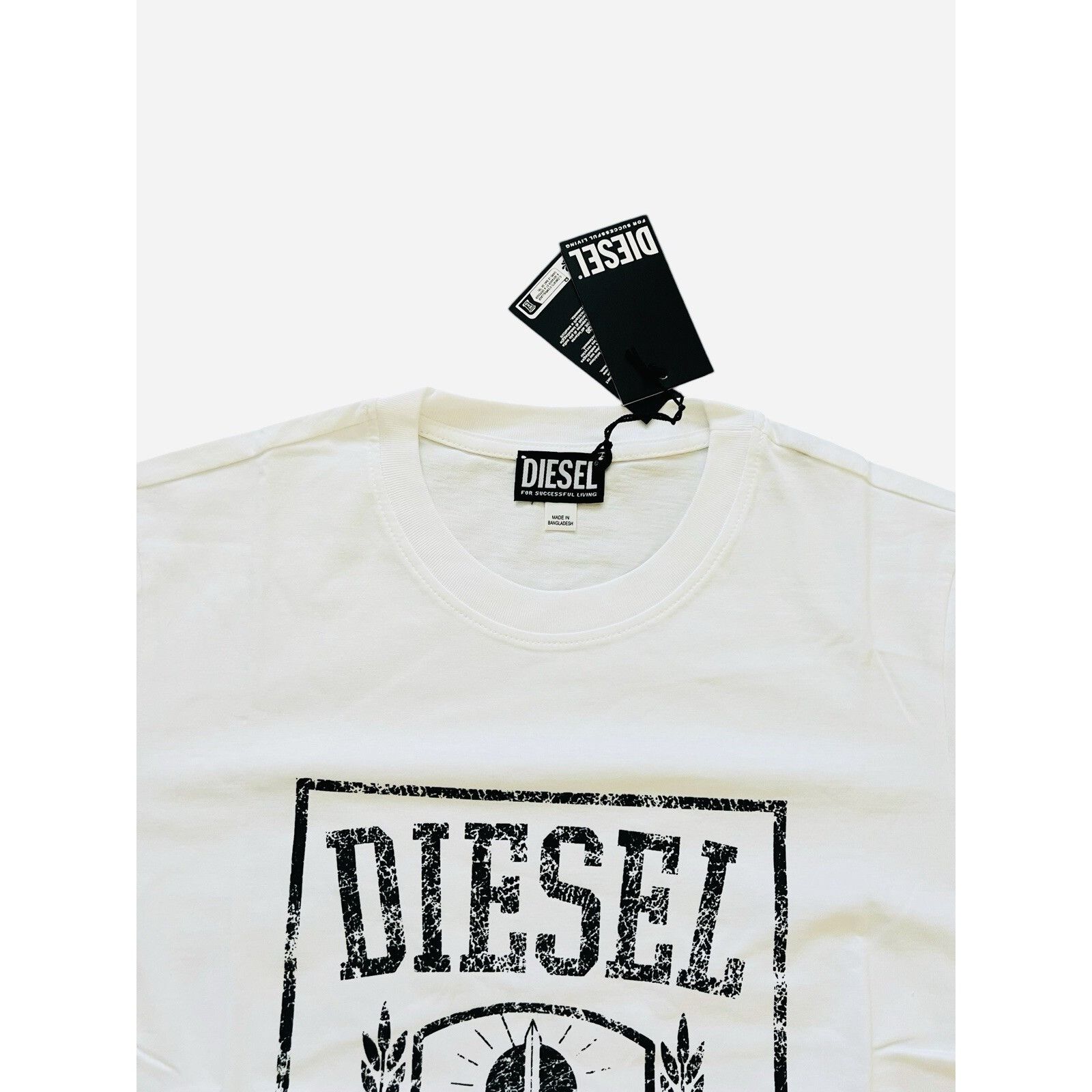 Diesel Diesel T-Diegor 11 Maglietta T-Shirt NWT $80 White Size M Size US M / EU 48-50 / 2 - 2 Thumbnail