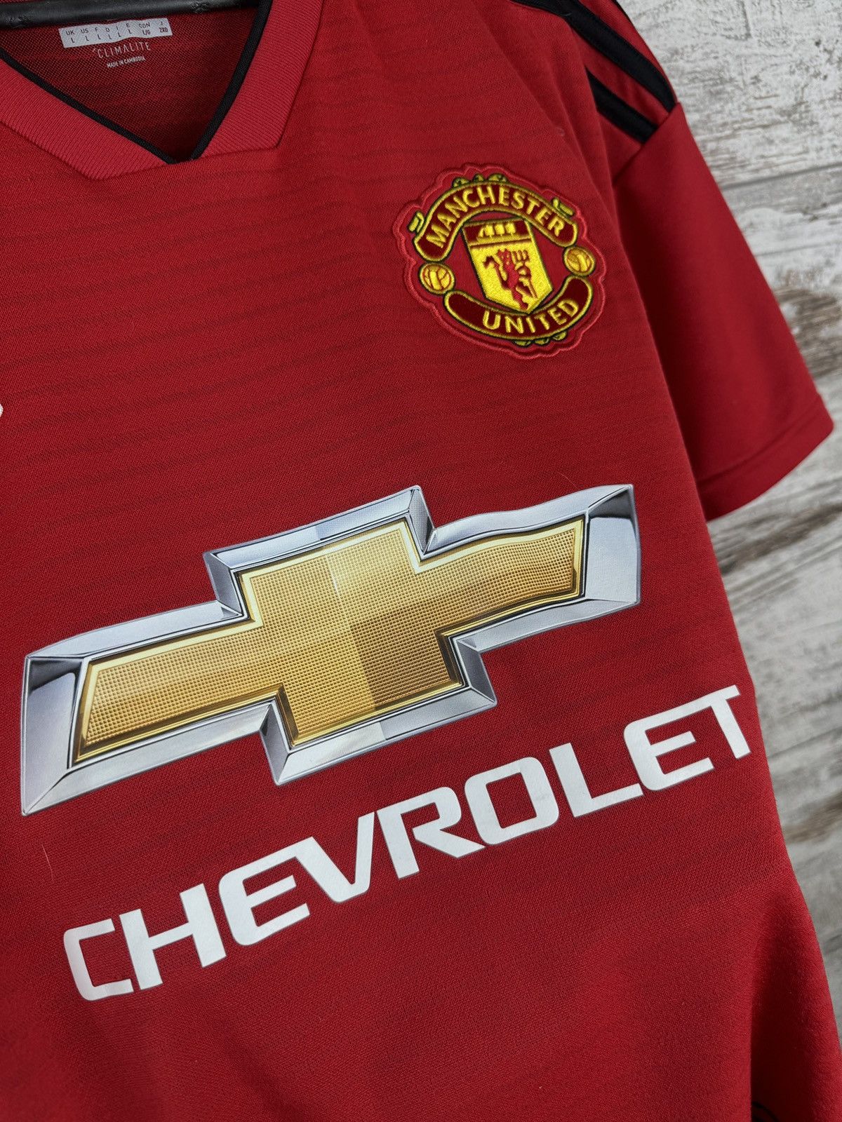Adidas Mens Adidas Anthony Martial Manchester United T-shirt tee Size US L / EU 52-54 / 3 - 8 Thumbnail