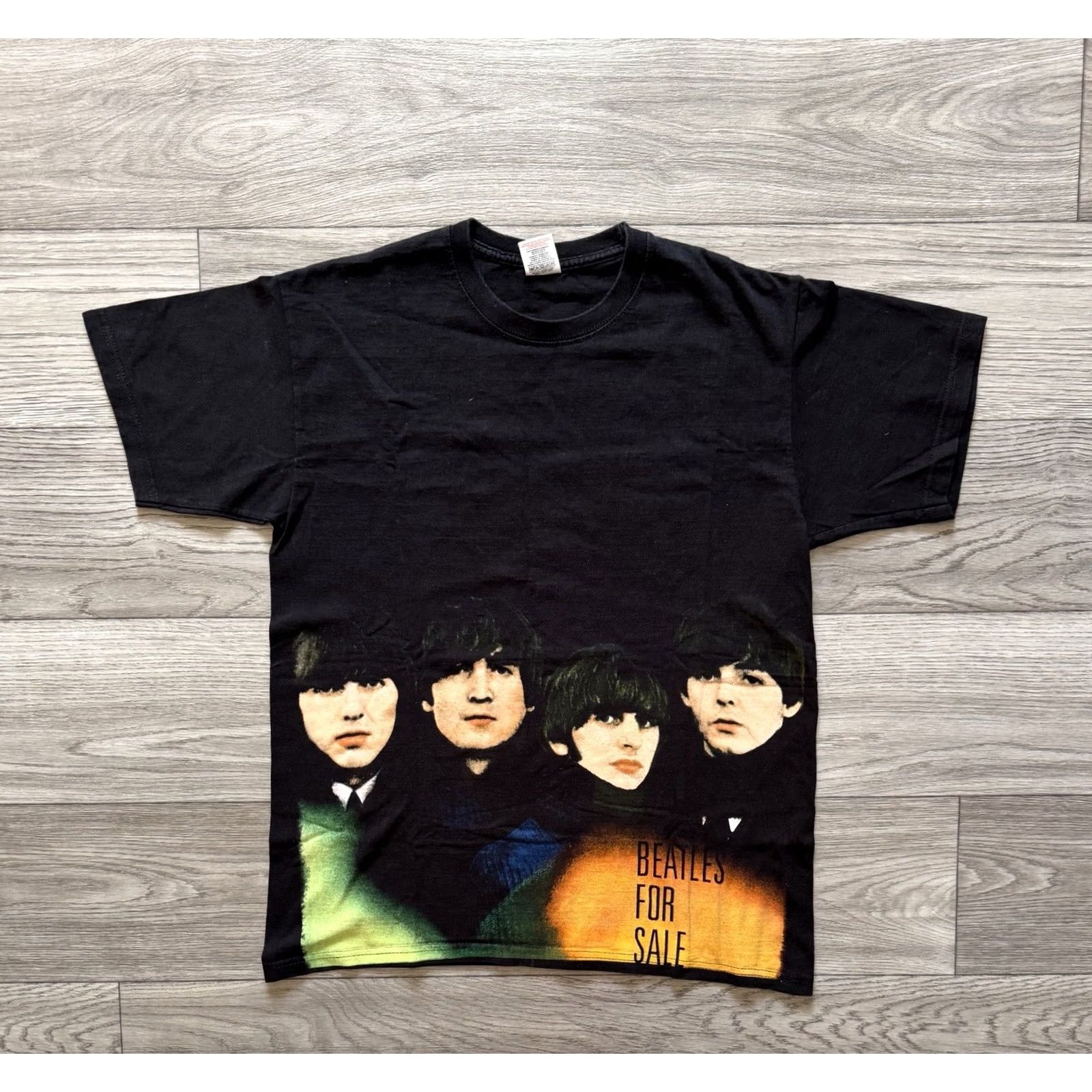 Fruit Of The Loom VINTAGE The Beatles beatles for sale 2009 T Shirt Mens M Black Shirt Mens M Black Band Cotton 9/10 Size US M / EU 48-50 / 2 - 2 Thumbnail