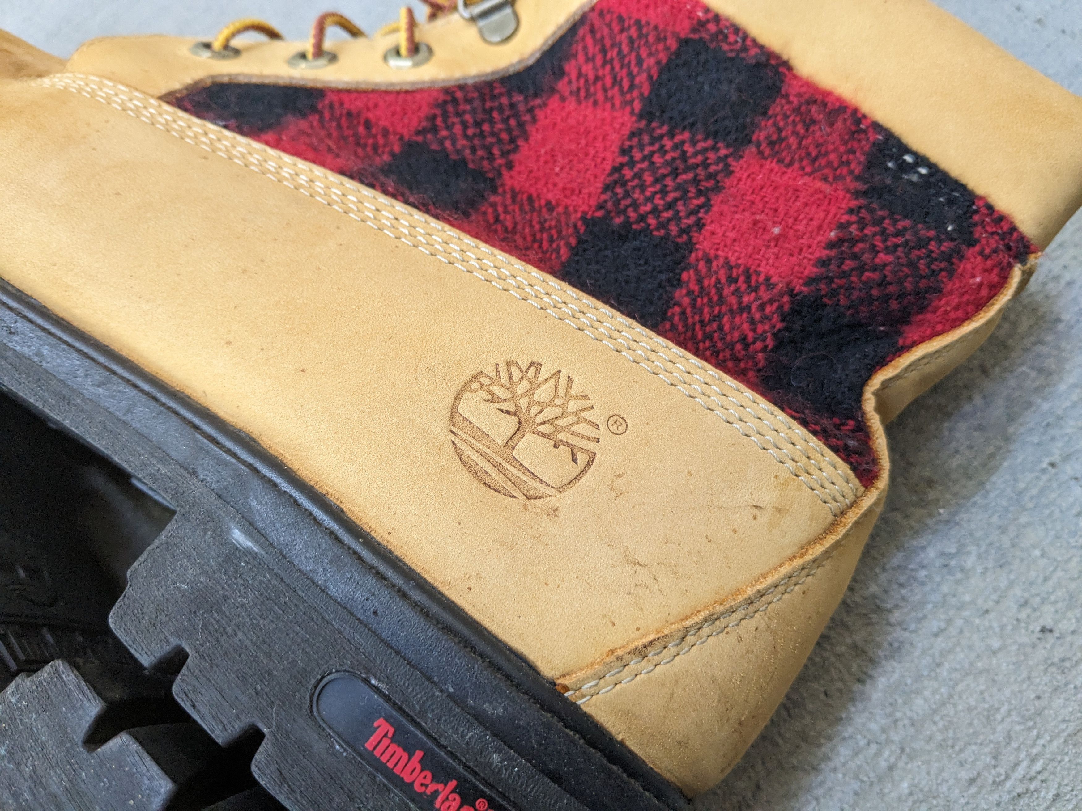 Timberland Timberland Boots 12 Tan Wheat Buffalo Plaid Size US 12 / EU 45 - 12 Thumbnail
