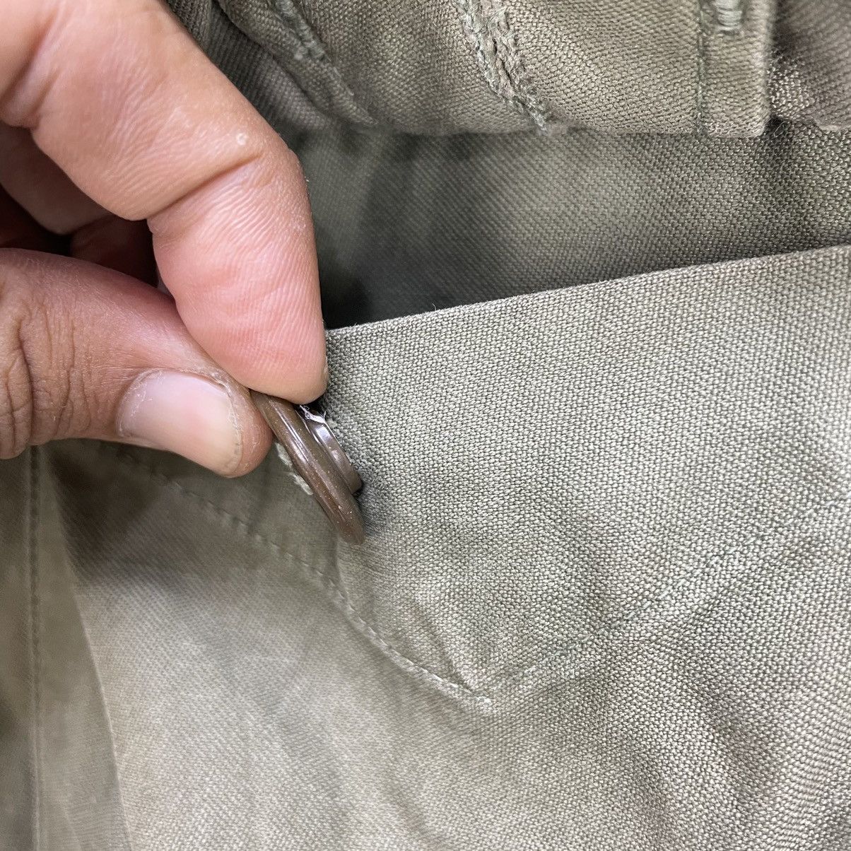 Vintage 💥True Vintage Distressed Us Army Field Jacket 1943 Size US M / EU 48-50 / 2 - 6 Thumbnail
