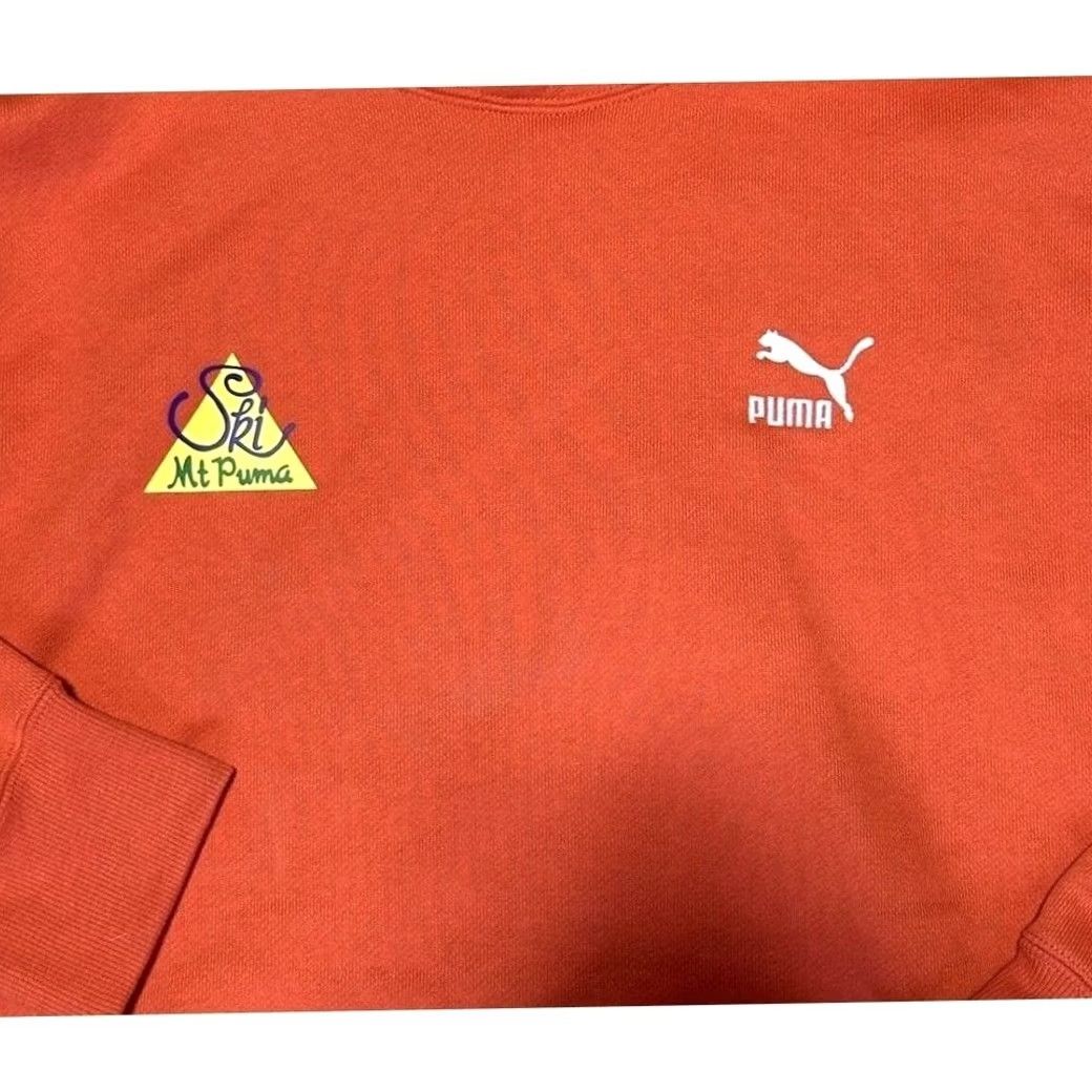 Puma Puma The Neverworn II Hoodie Sweatshirt Orange Men's M Men Size US M / EU 48-50 / 2 - 2 Thumbnail