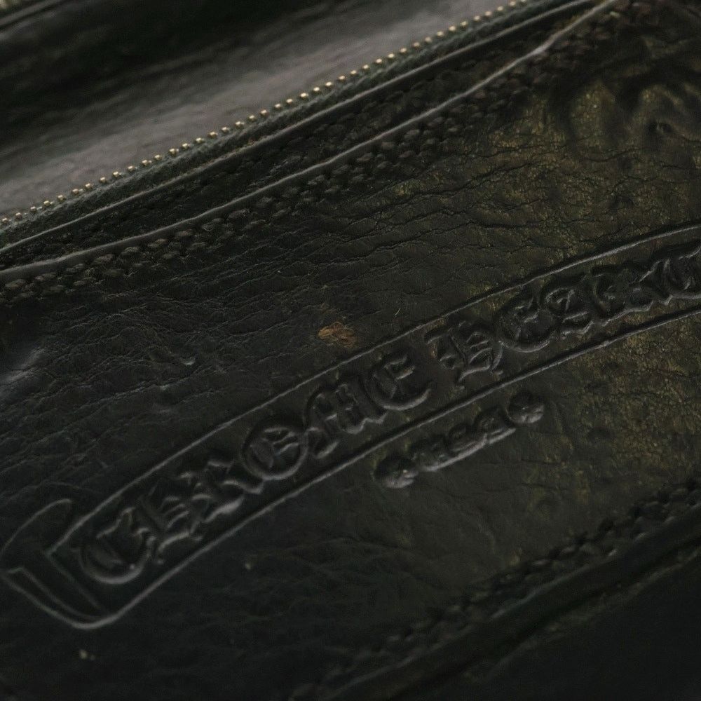 Chrome Hearts Chrome Hearts 2Zip Cross Ball Button Wallet Black Size ONE SIZE - 6 Thumbnail