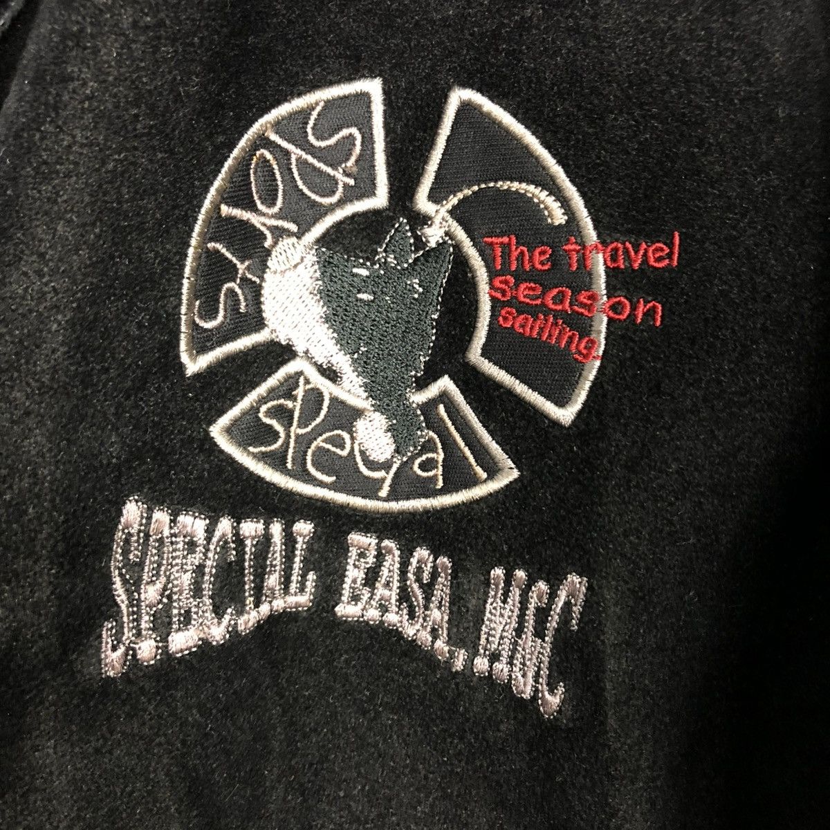 Genuine Leather 🔥VINTAGE BOMBER LEATHER JACKET MONTEREY & CARMEL ISSEYMIYAKE Size US M / EU 48-50 / 2 - 20 Thumbnail