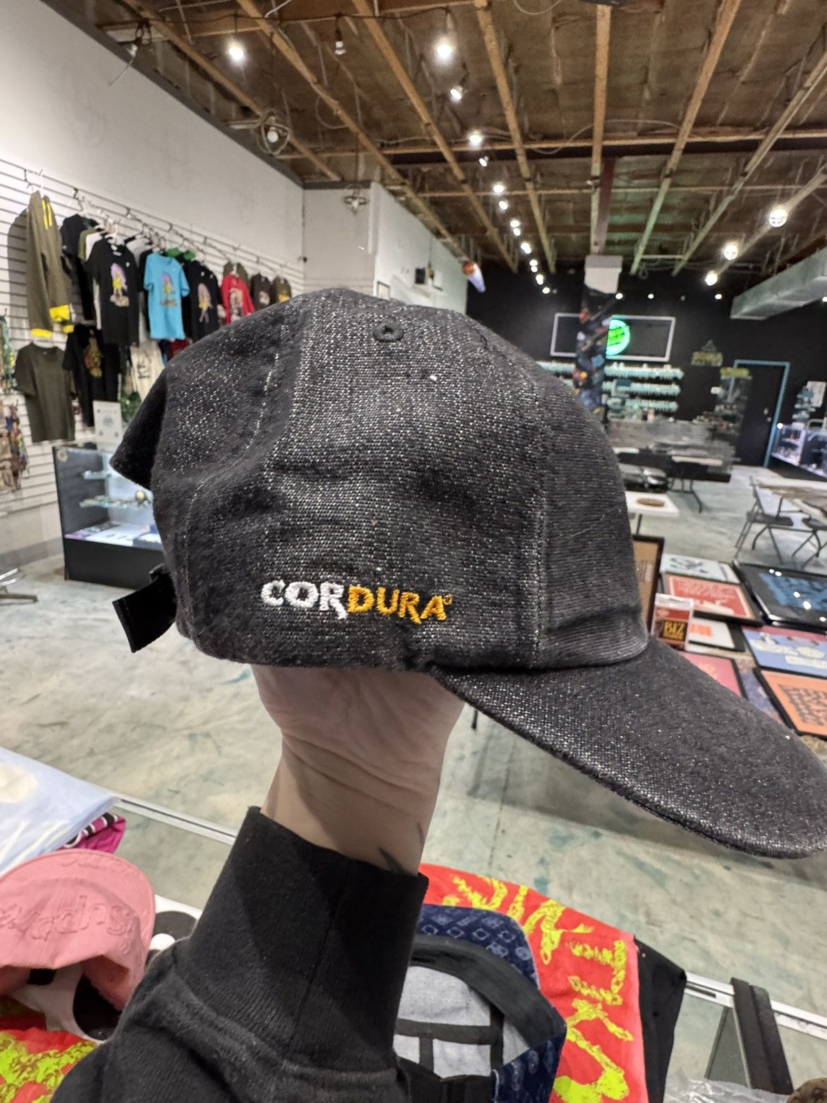 Supreme Cordura black supreme hat Size ONE SIZE - 1 Thumbnail