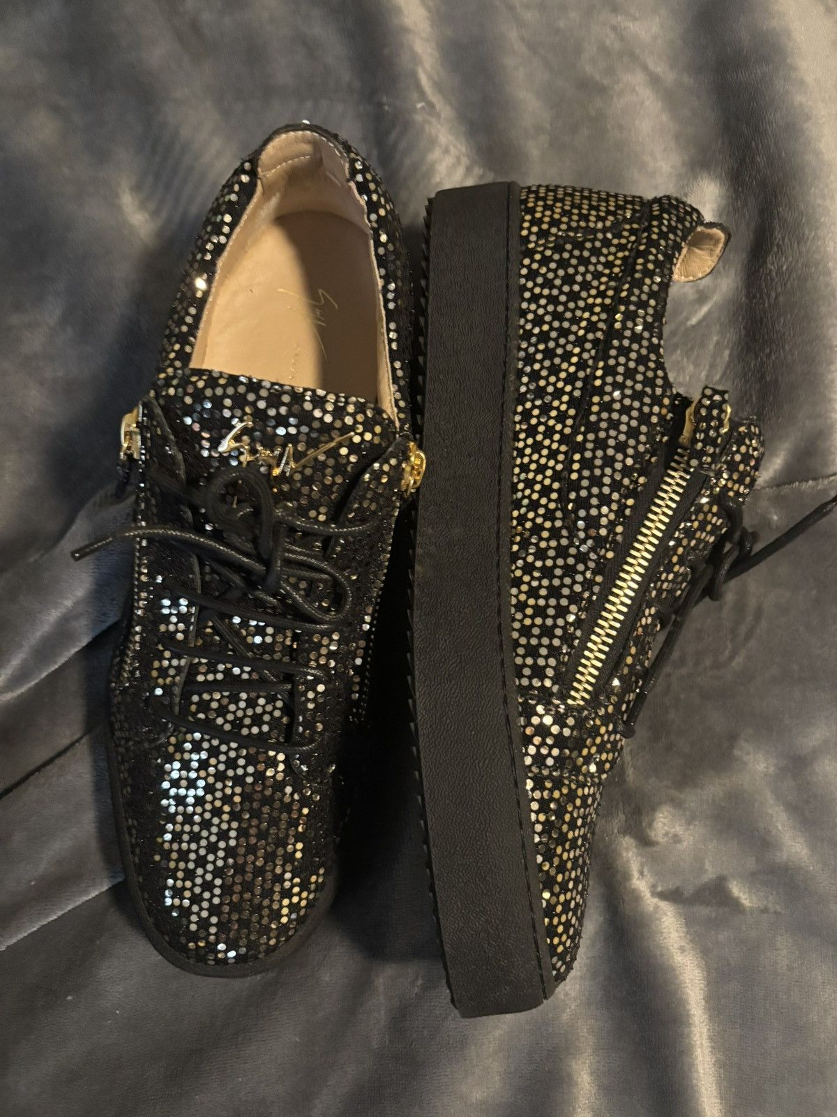 Giuseppe Zanotti Giuseppe Zanotti Low Top Glitter Size US 11 / EU 44 - 4 Thumbnail