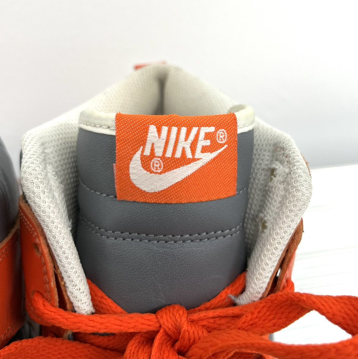 Nike Nike Dunk High College Orange Flint Gray Syracuse 2006 Size US 10 / EU 43 - 11 Thumbnail