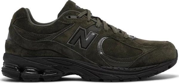 image of New Balance - 2002 R - Olive Green Shoes, Men's (Size 10)