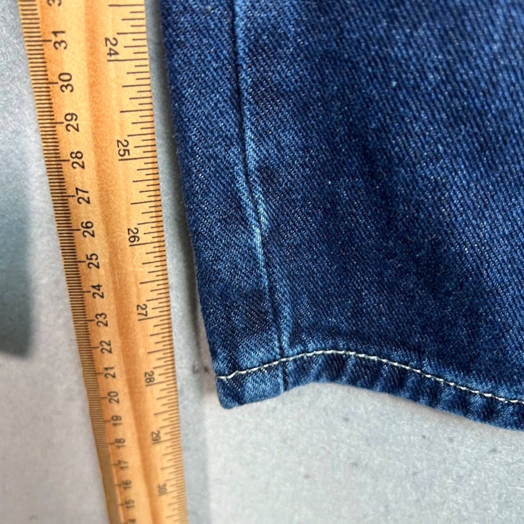 PRINCESS POLLY Princess Polly Womens Size 2 High-Waisted Straight Leg Denim Carpenter Jeans Size 26" / US 2 / IT 38 - 7 Thumbnail