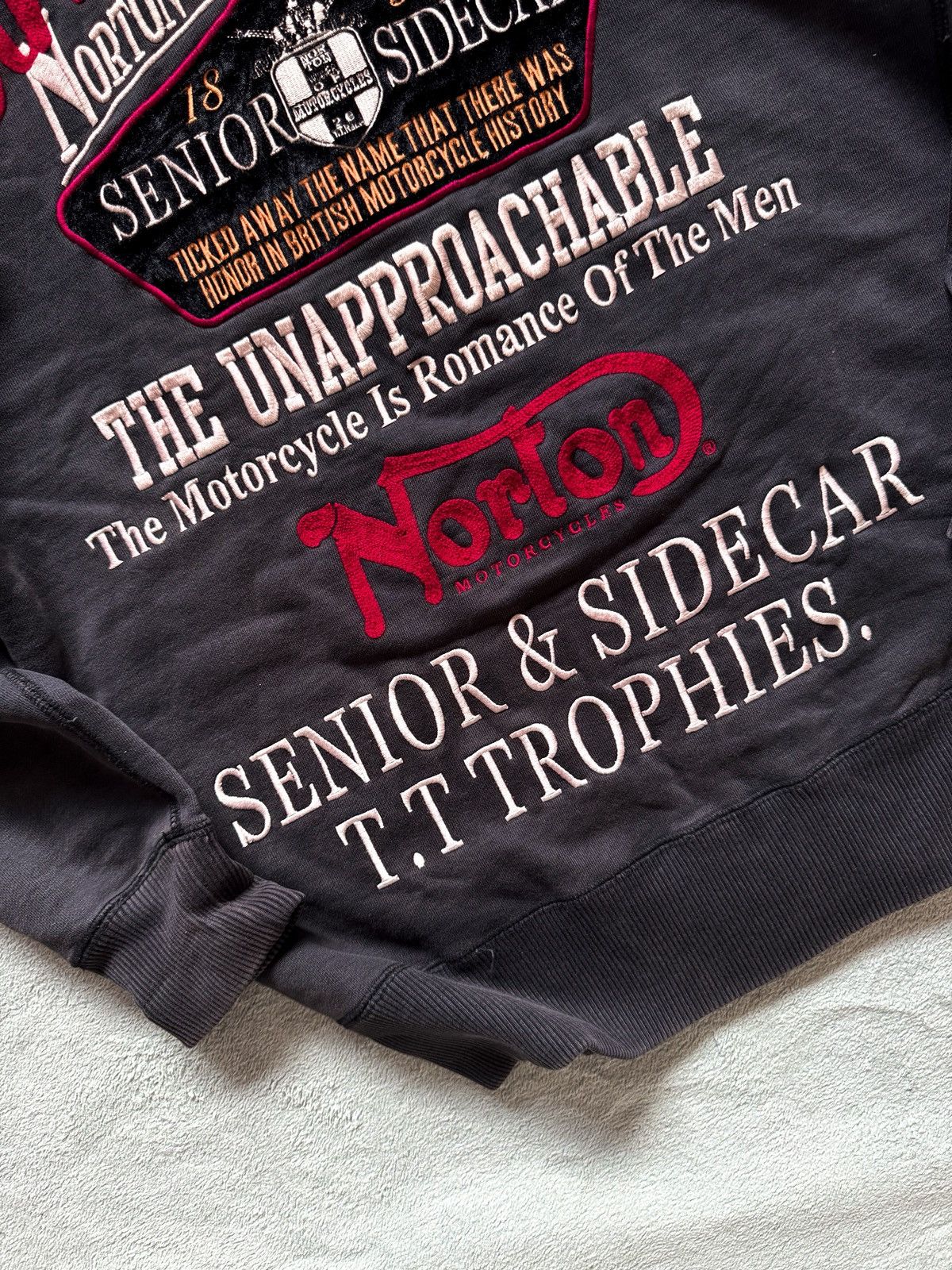 Norton Vintage Norton Motorcycle Rockers Speed Club Hoodie Size US L / EU 52-54 / 3 - 4 Thumbnail