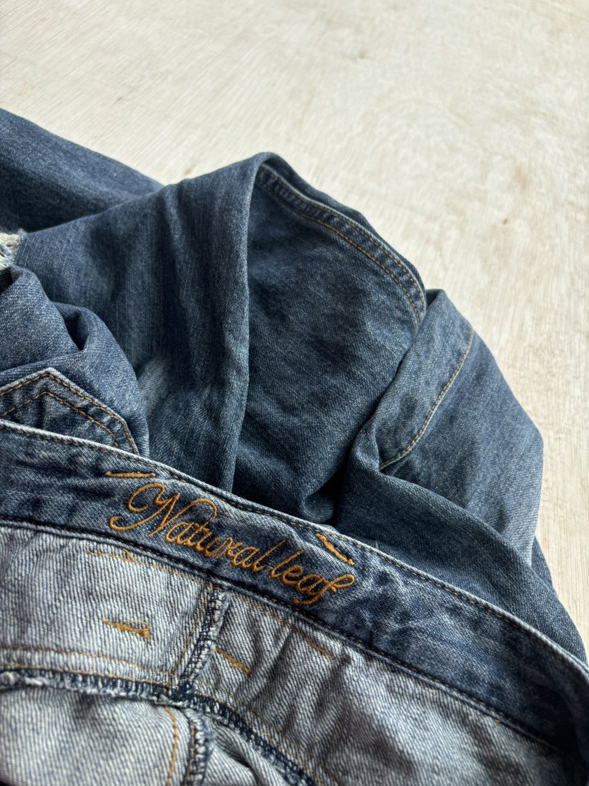 Hysteric Glamour × If Six Was Nine × Japanese Brand Distressed Denim Natural Leat Ifsixwasnine Style Jeans Size US 30 / EU 46 - 8 Thumbnail