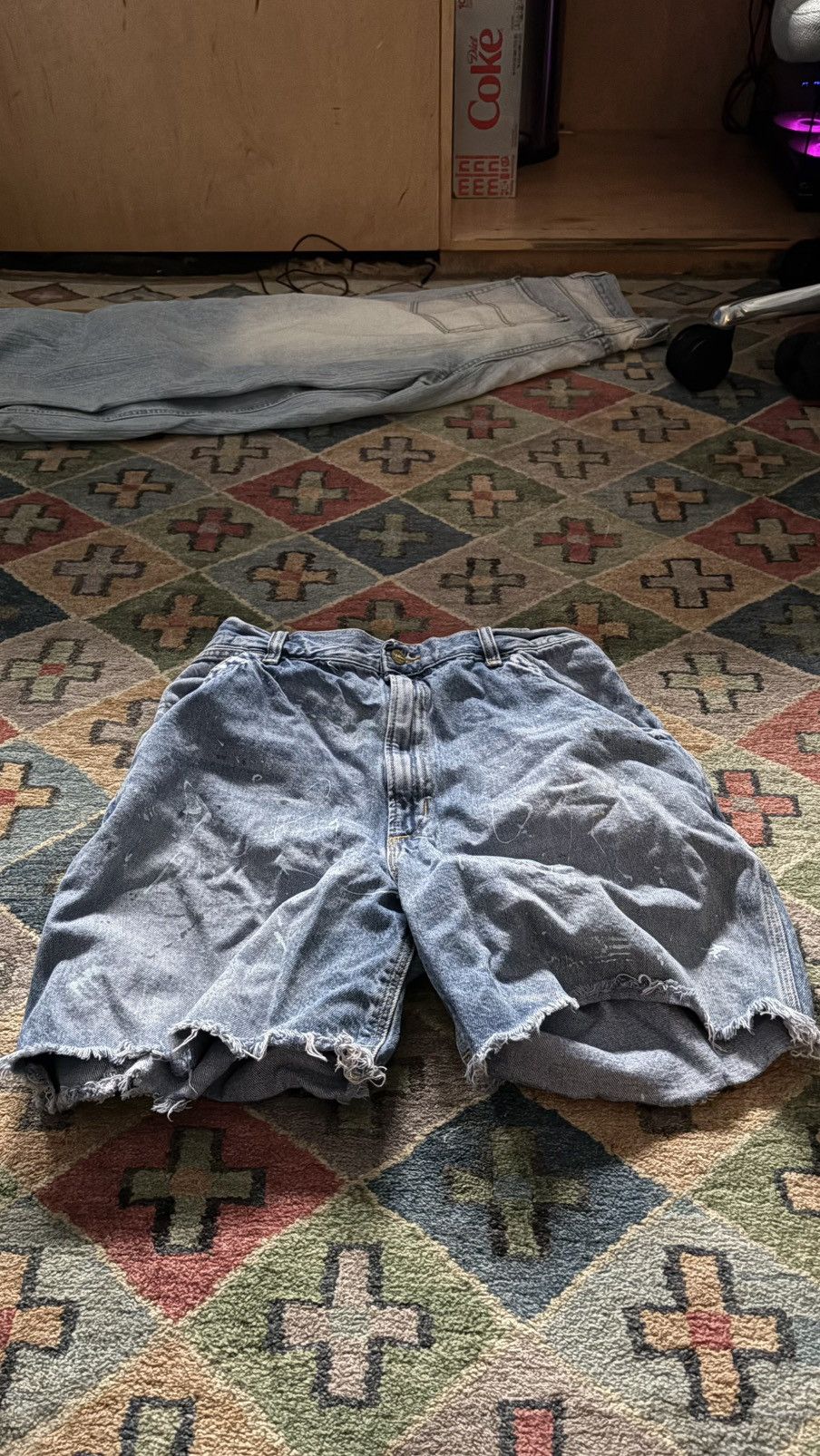 Denim & Supply Ralph Lauren Paint splattered Ralph Lauren jorts Size US 34 / EU 50 - 6 Thumbnail