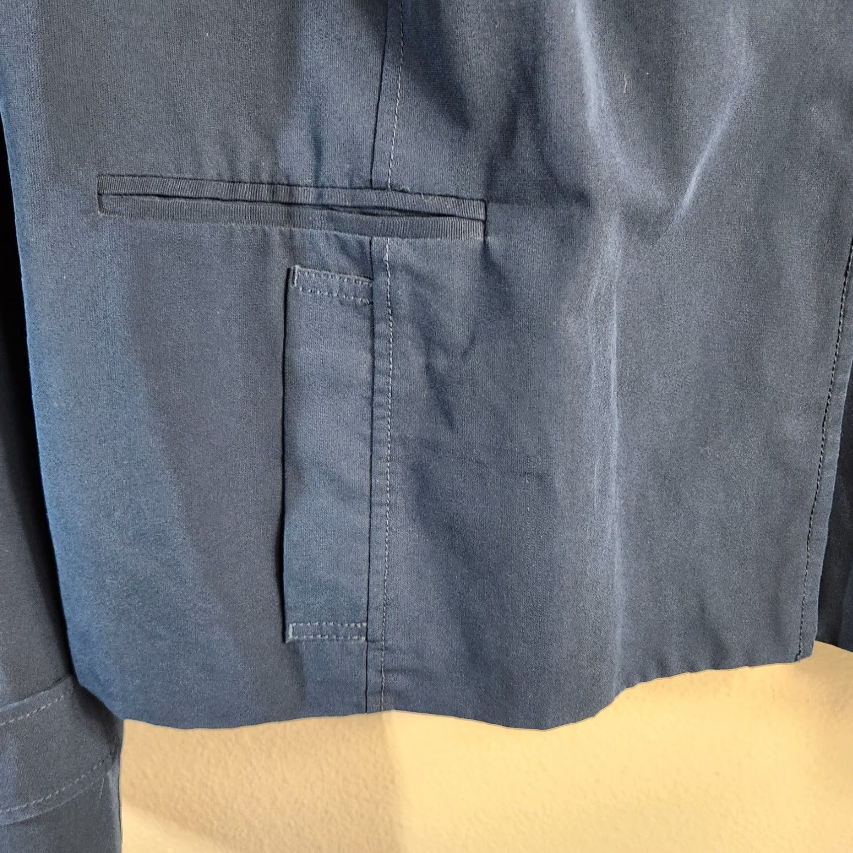 Gap Gap Womens M Navy Snap Front Utility Lightweight Double Breasted Jacket Shirt (Jacket) Mens? Size M / US 6-8 / IT 42-44 - 3 Thumbnail
