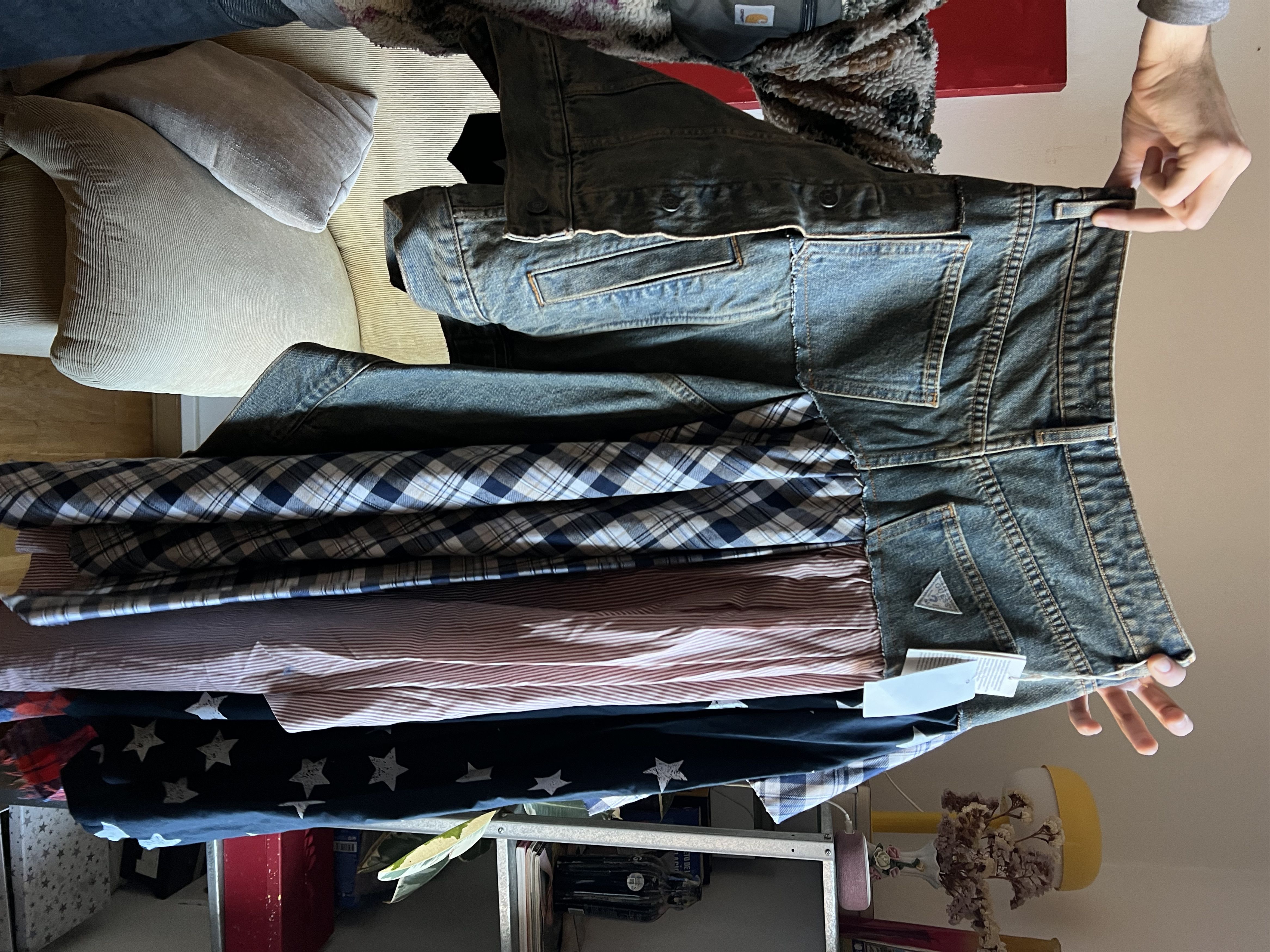 Guess Guess U.S.A American Tradition Skirt Size 26" / US 2 / IT 38 - 4 Thumbnail