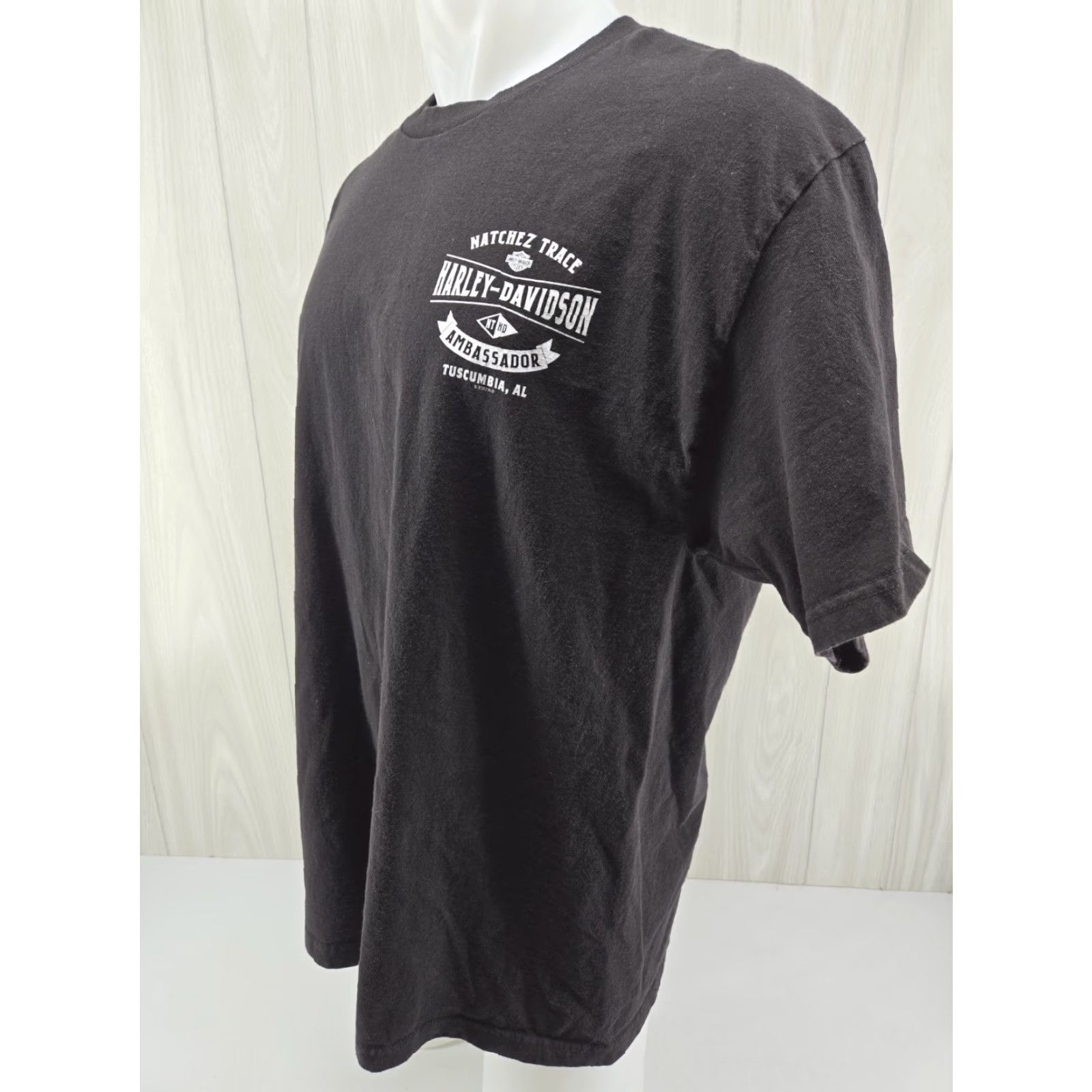 Harley Davidson Harley-Davidson T-Shirt Men XL Black Distressed Logo Size US XL / EU 56 / 4 - 5 Thumbnail