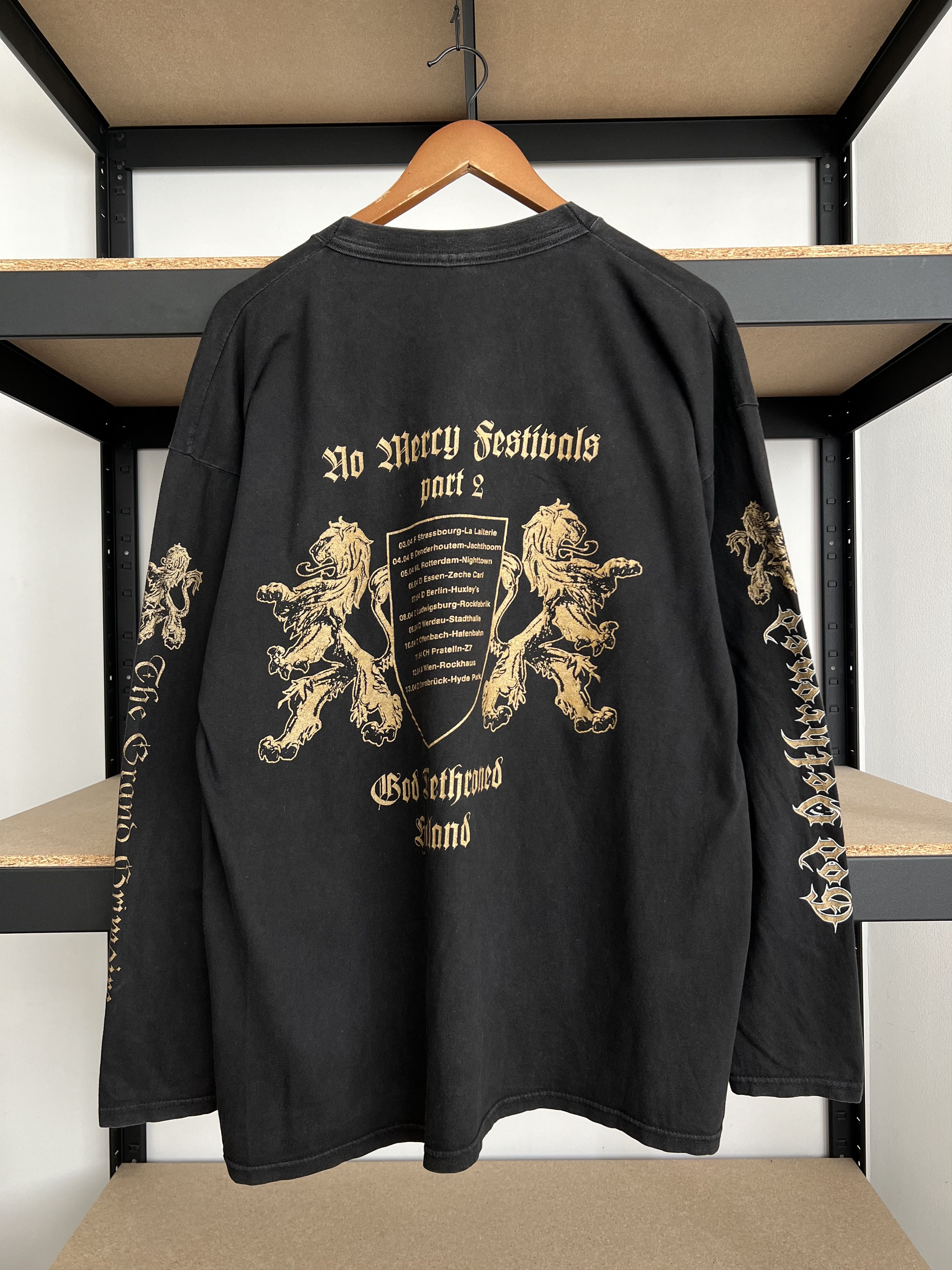 Band Tees Vintage 90s God Dethroned The Grand Grimoire Long Sleeve Size US XL / EU 56 / 4 - 6 Thumbnail