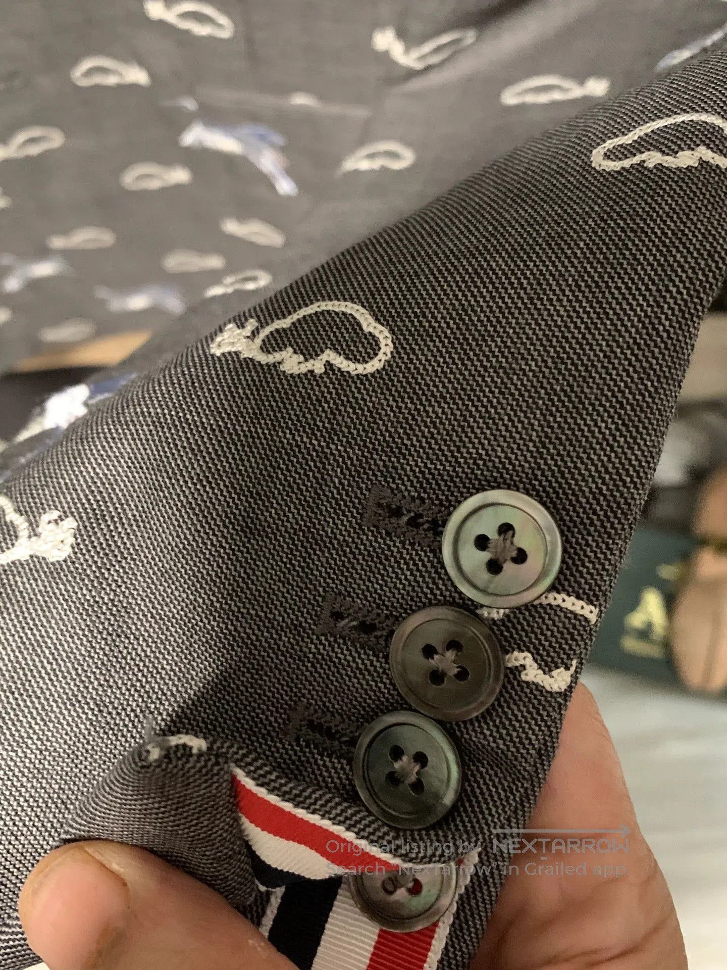 Thom Browne thom browne crane embroidered suit jacket. Size US M / EU 48-50 / 2 - 8 Thumbnail