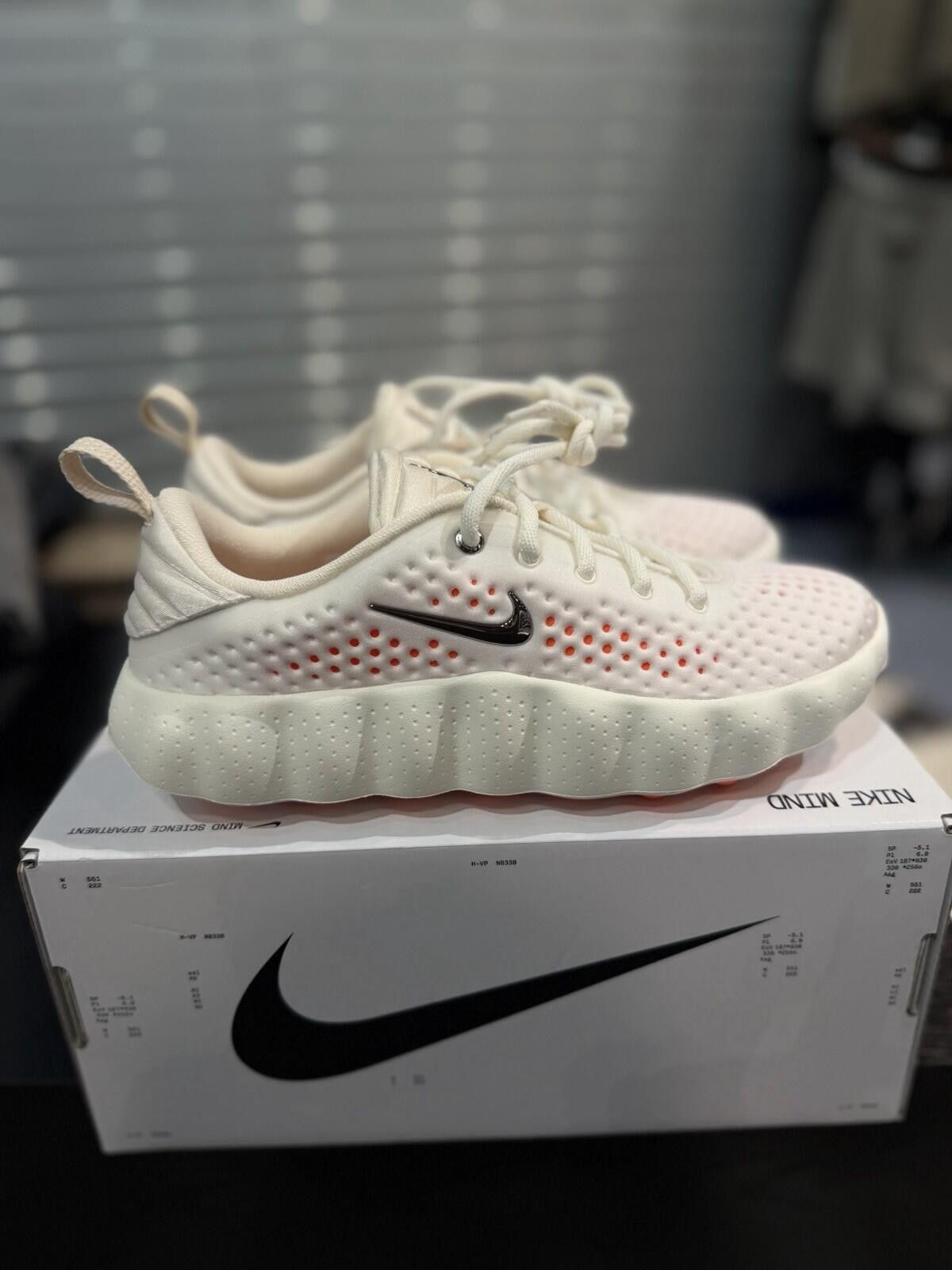 Nike Size 8W - Nike Mind 002 Women's Sail HQ4310-100 BRAND NEW Size US 8 / IT 38 - 2 Thumbnail