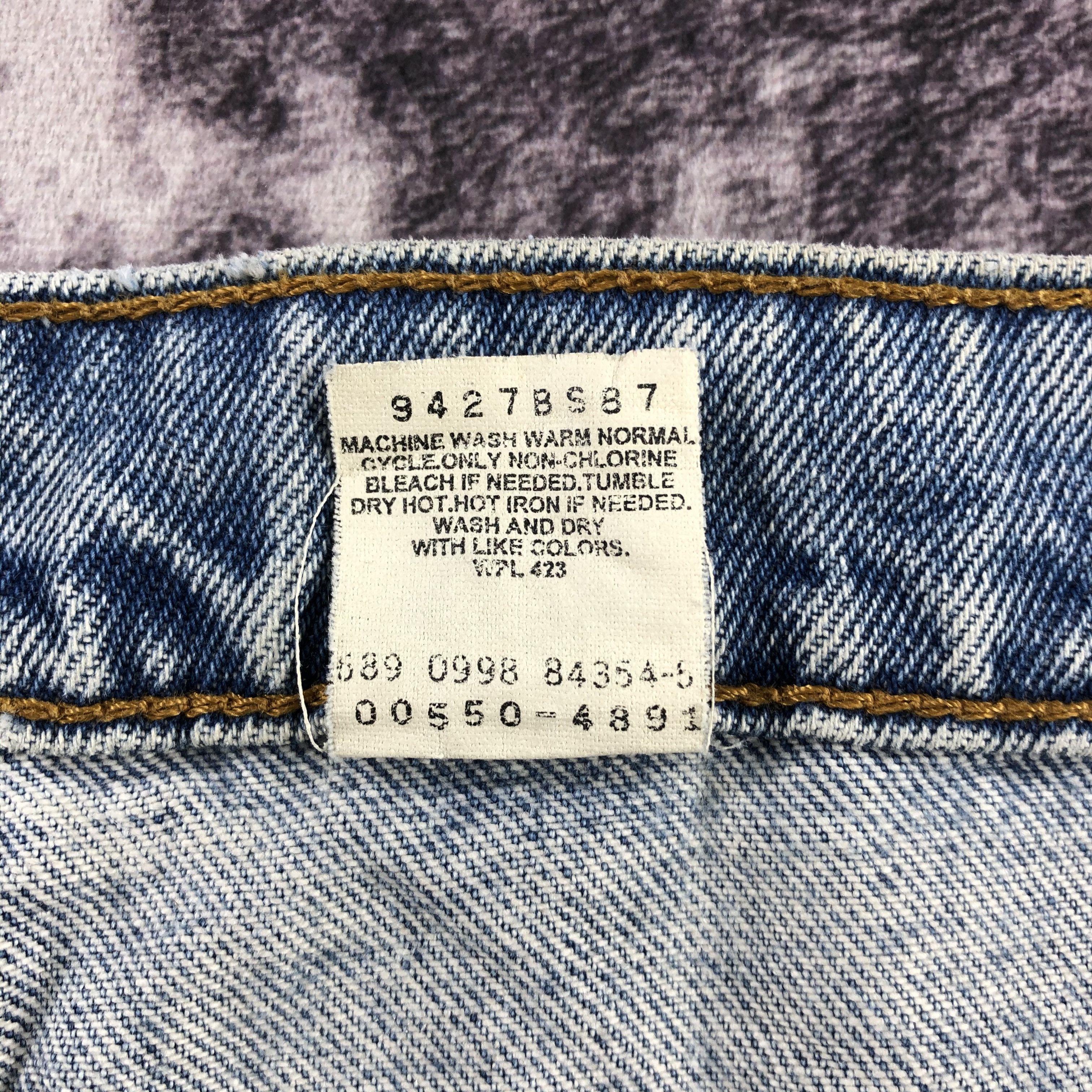 Levi's × Vintage 90s Vintage Blue Wash Levis 550 Jeans-JM3150 Size US 36 / EU 52 - 13 Thumbnail