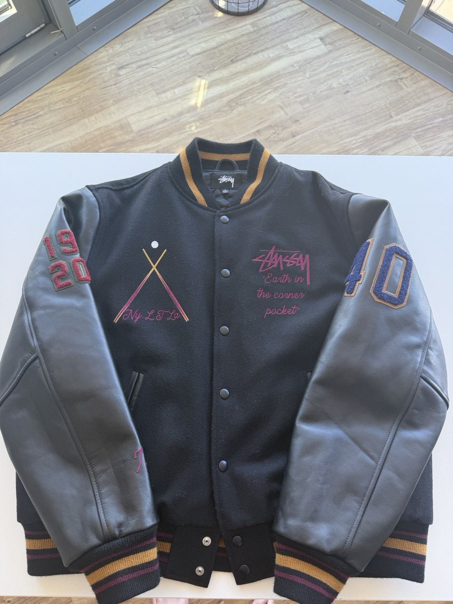 Stussy Stüssy 40th Anniversary Varsity Jacket – Size L Size US L / EU 52-54 / 3 - 1 Thumbnail