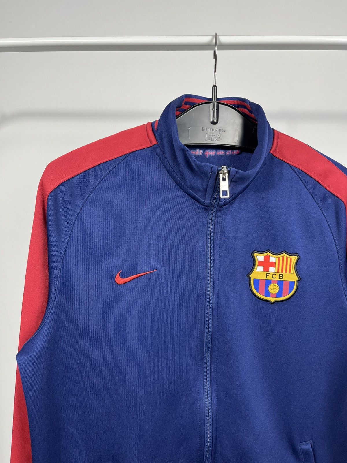 Nike Nike FC Barcelona 2015 season track jacket navy red M Size US M / EU 48-50 / 2 - 3 Thumbnail