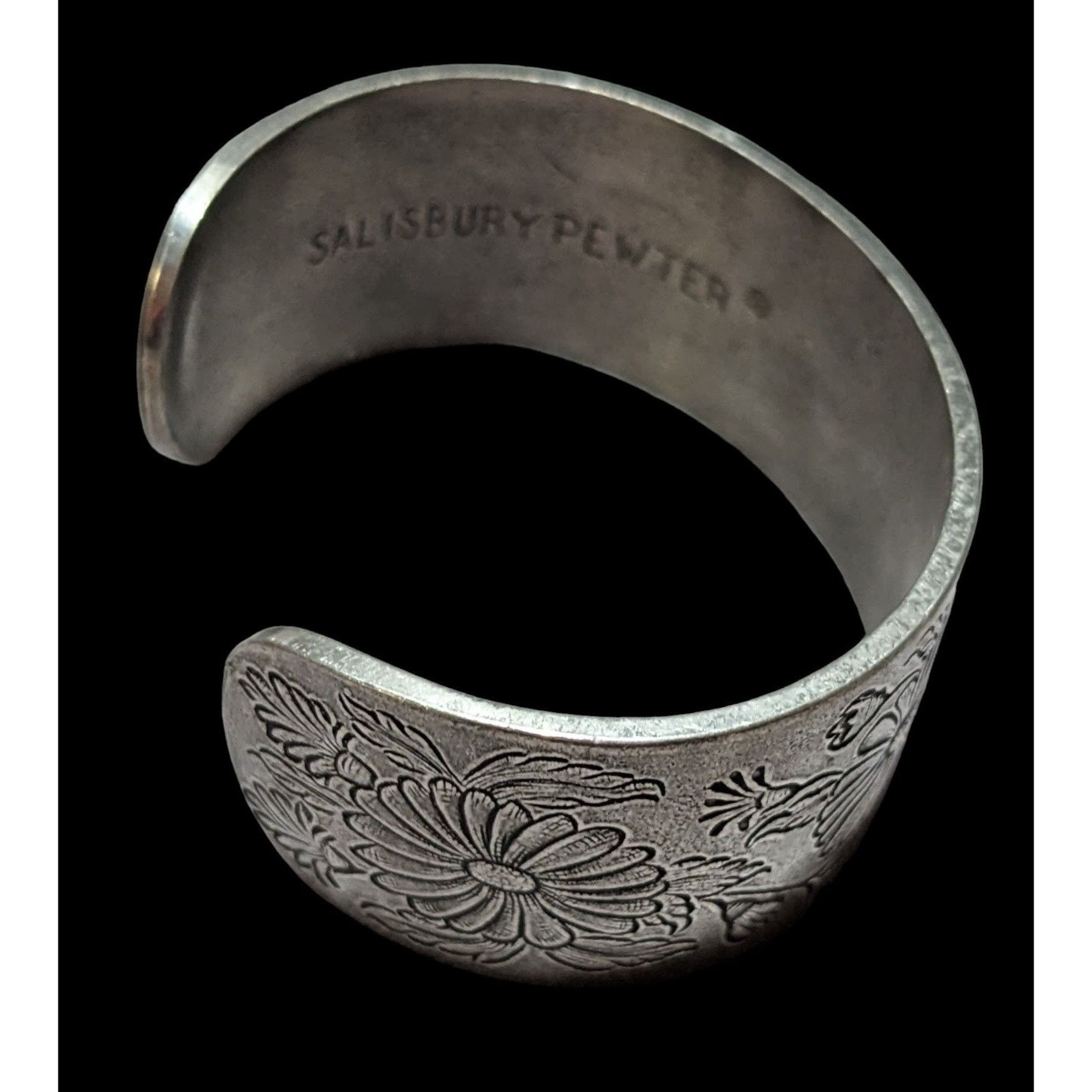 Other Salisbury Pewter September Floral Cuff Size ONE SIZE - 3 Thumbnail