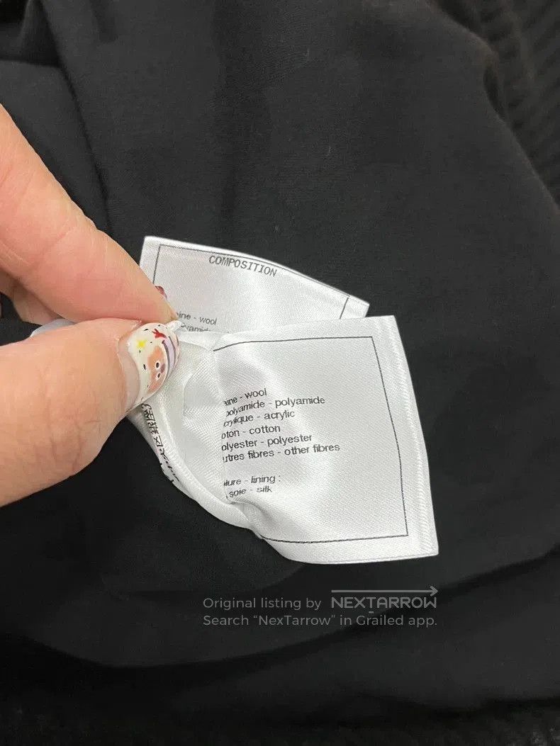 Chanel Chanel 22K Black and White Plaid Diamond Buckle Baseball Ja Size M / US 6-8 / IT 42-44 - 7 Thumbnail