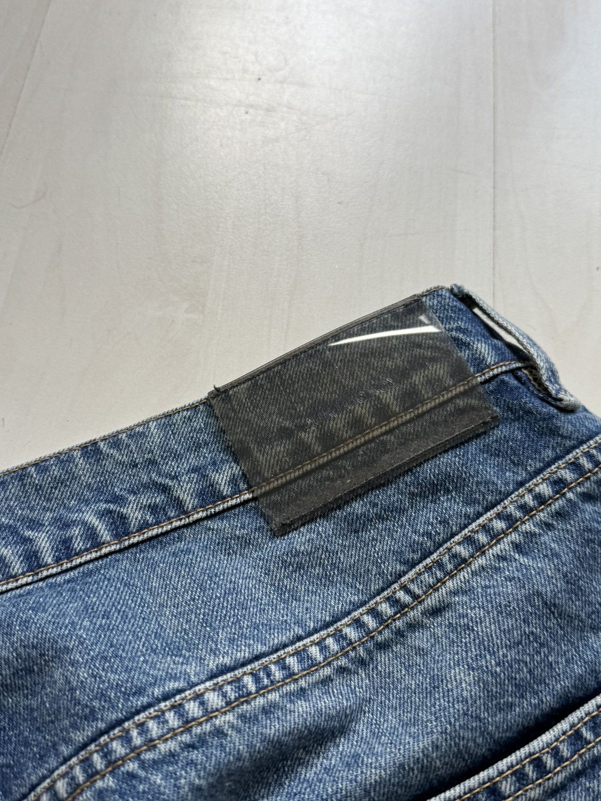Our Legacy Our Legacy Sabot Cut Jeans 34 Coastal Wash Size US 34 / EU 50 - 7 Thumbnail