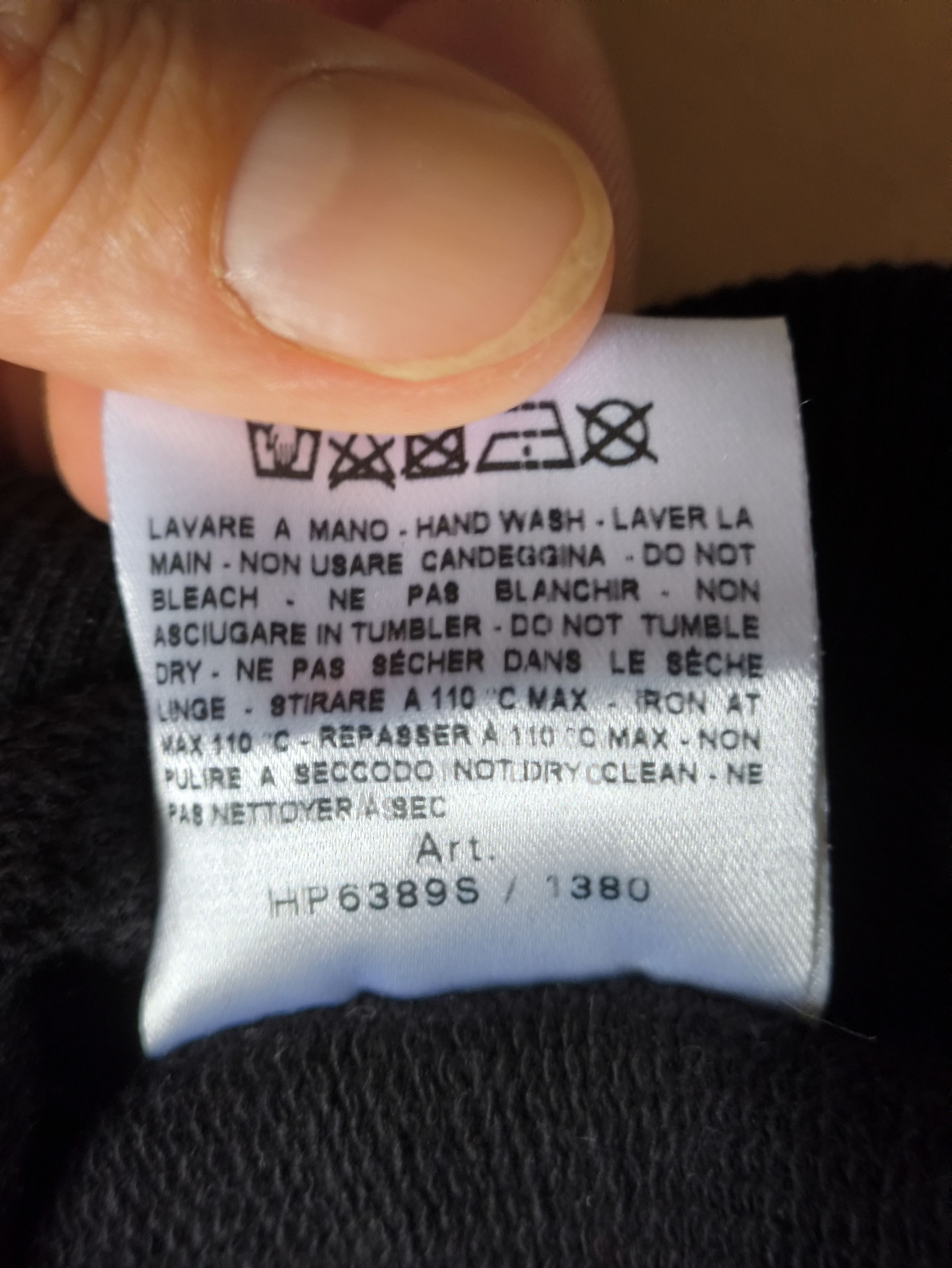 Pierre Balmain Crew neck sweater with logo Size US L / EU 52-54 / 3 - 4 Thumbnail